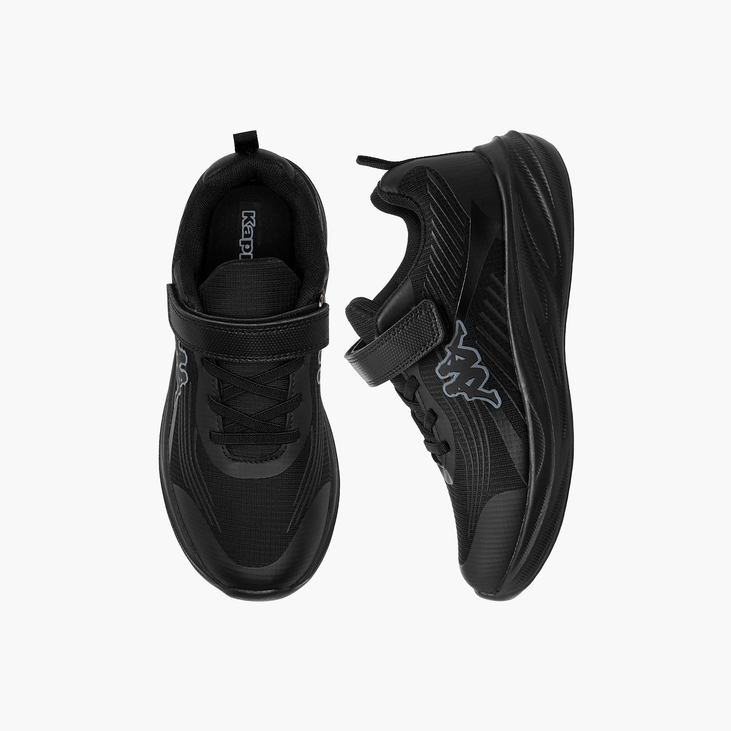 حذاء رياضي بشريط إغلاق لاصق وطبعات الشعار للجنسين من كابا-boys-shoes-sneakers-image-5