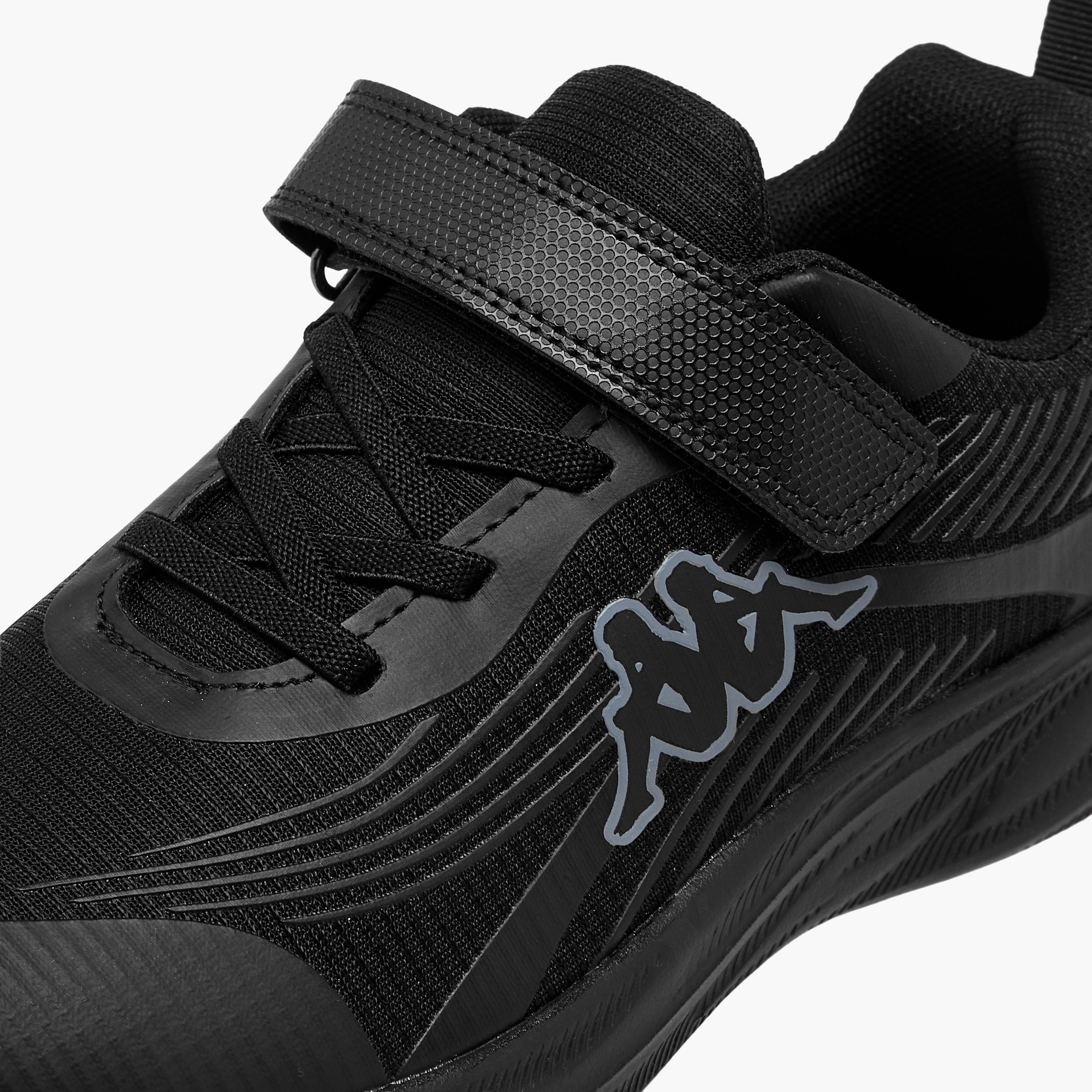 حذاء رياضي بشريط إغلاق لاصق وطبعات الشعار للجنسين من كابا-boys-shoes-sneakers-image-2