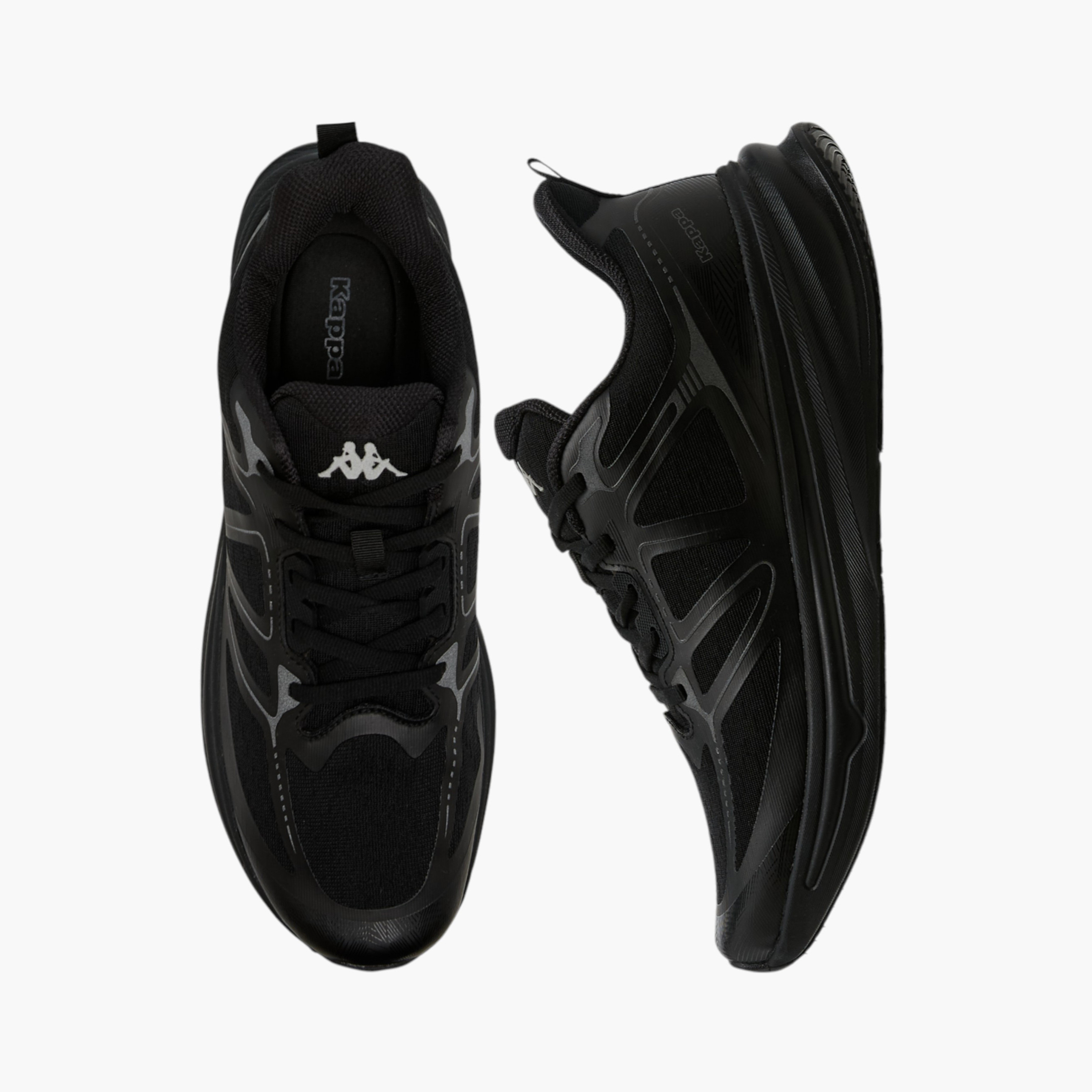 Kappa Men's Panelled Sports Shoes with Lace-Up Closure-sports-men-shoes-image-1