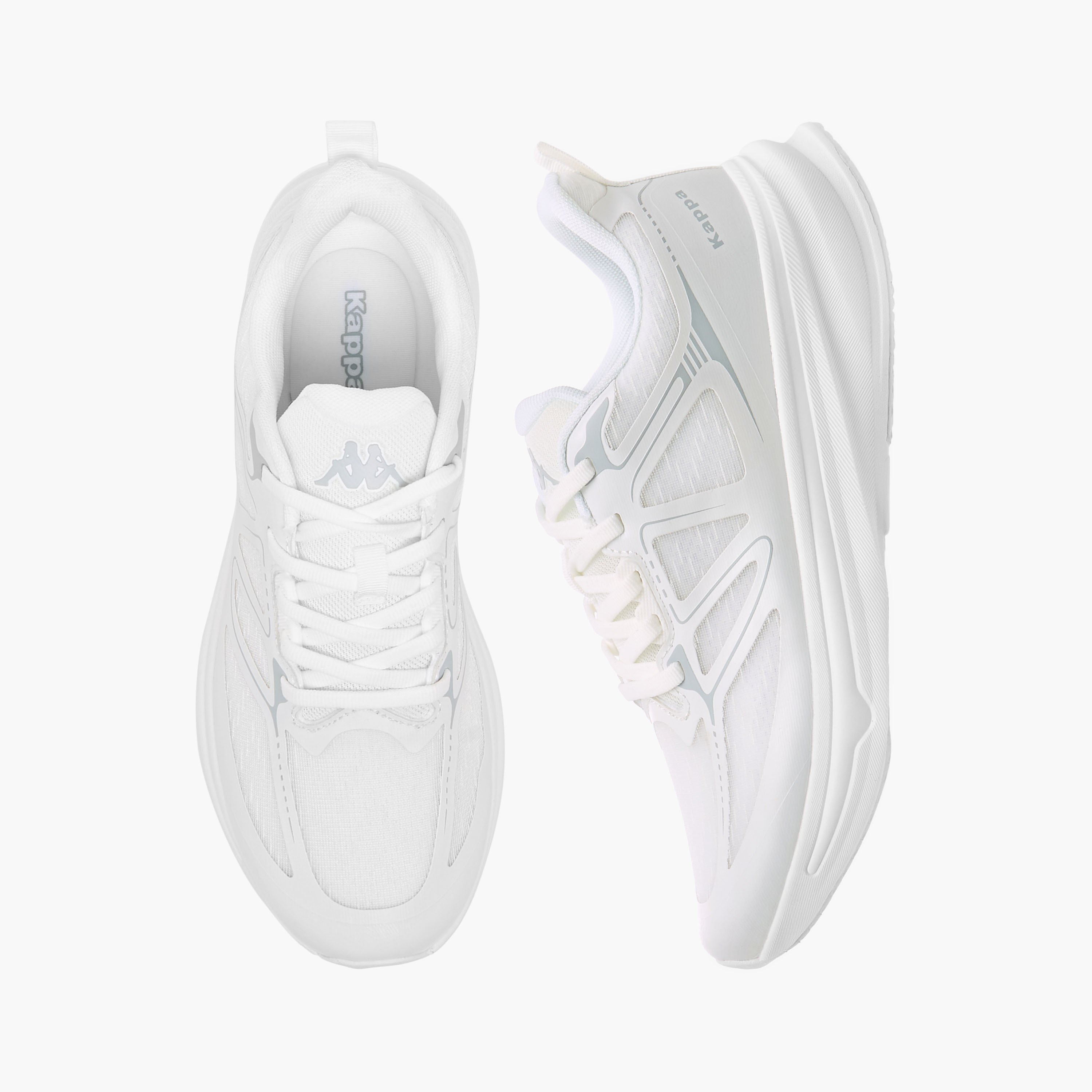 Kappa Women Mesh Panel Detail Lace-Up Sports Shoes-women-shoes-sports-image-1