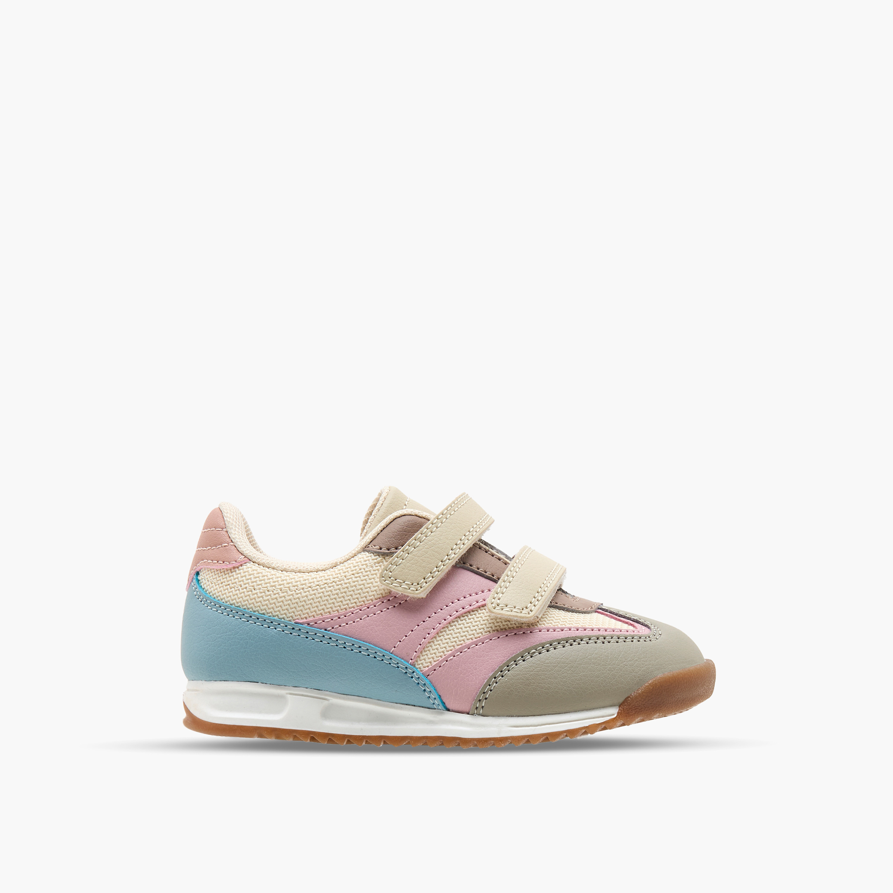 حذاء سنيكرز بشريط إغلاق لاصق للبنات من جونيورز-girls-shoes-sneakers-image-3