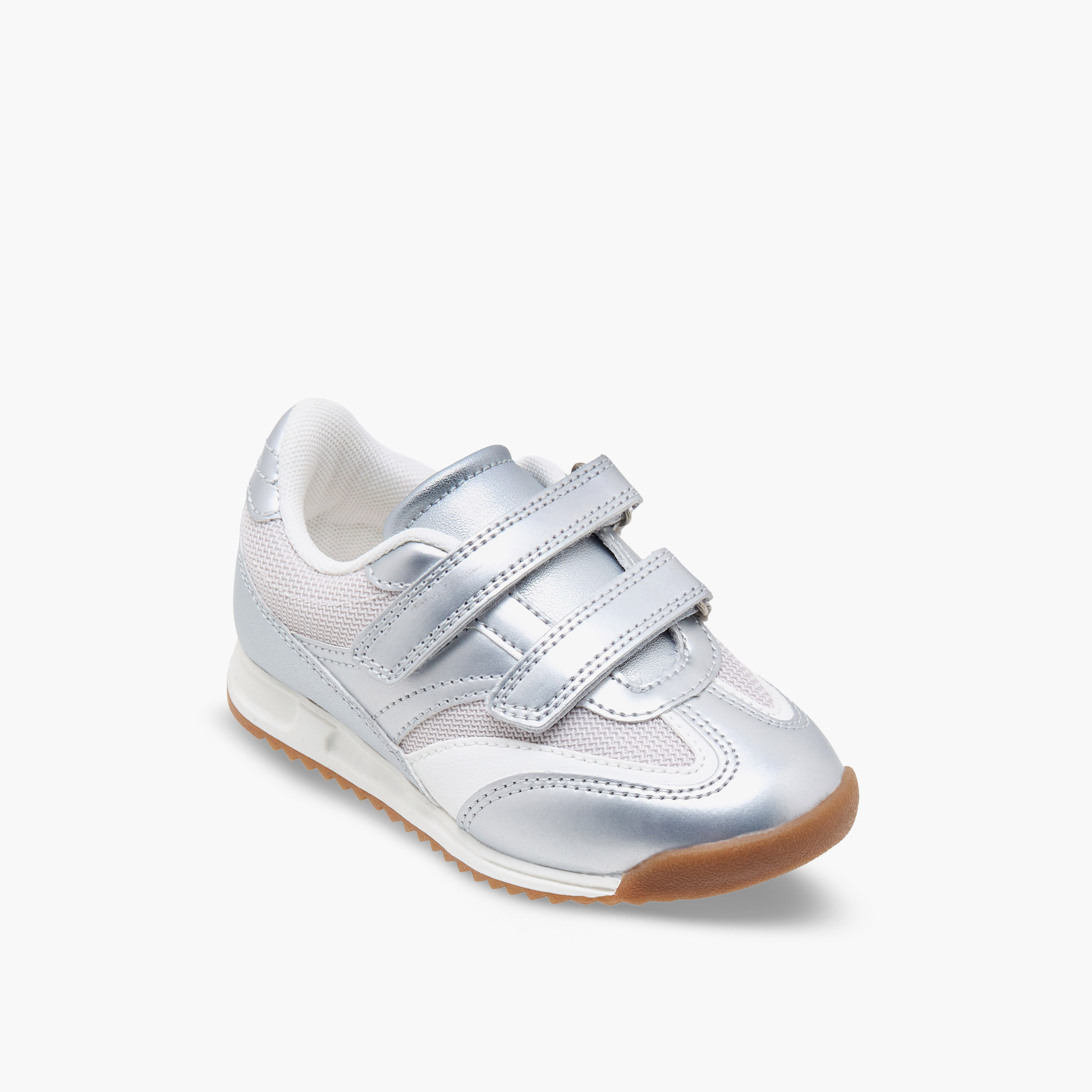 Juniors Girls Hook & Loop Ankle Sneakers-girls-shoes-sneakers-image-2