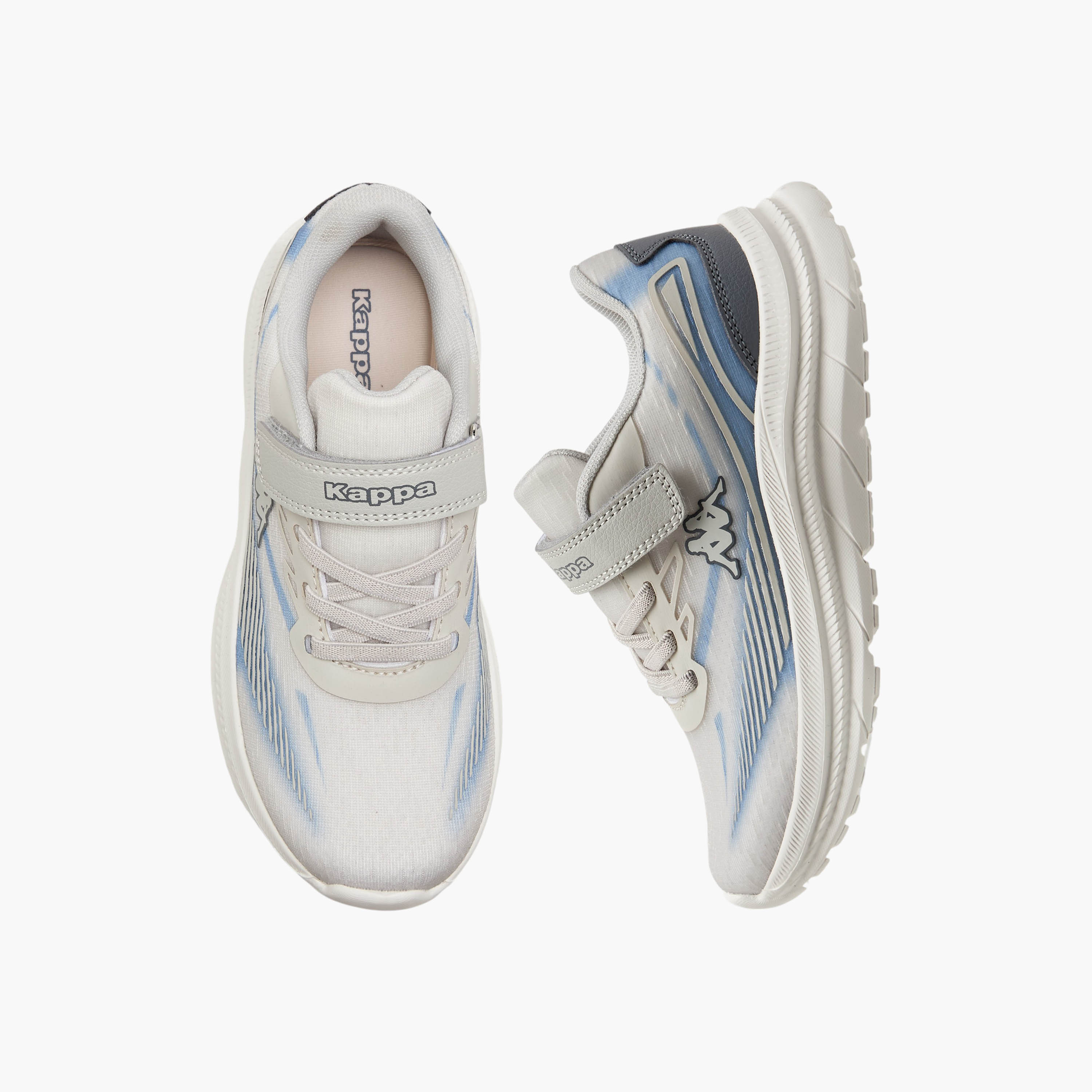 Kappa Girls Hook & Loop Sports Shoes-girls-shoes-sports-image-1