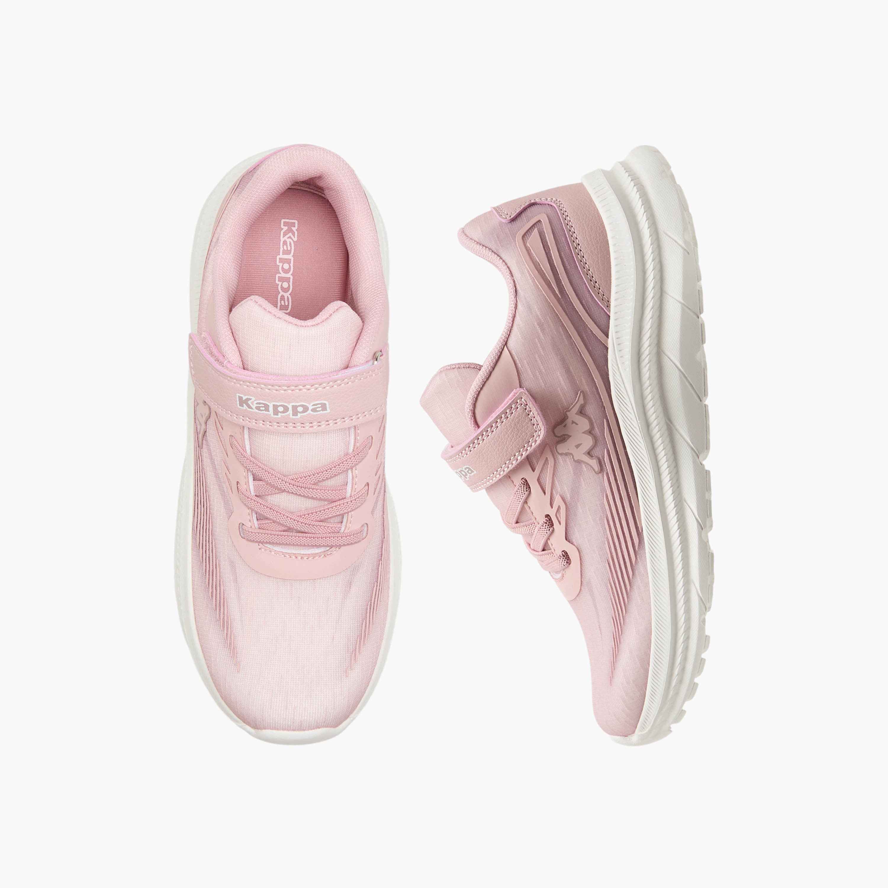 Kappa Girls Hook & Loop Sports Shoes-girls-shoes-sports-image-1