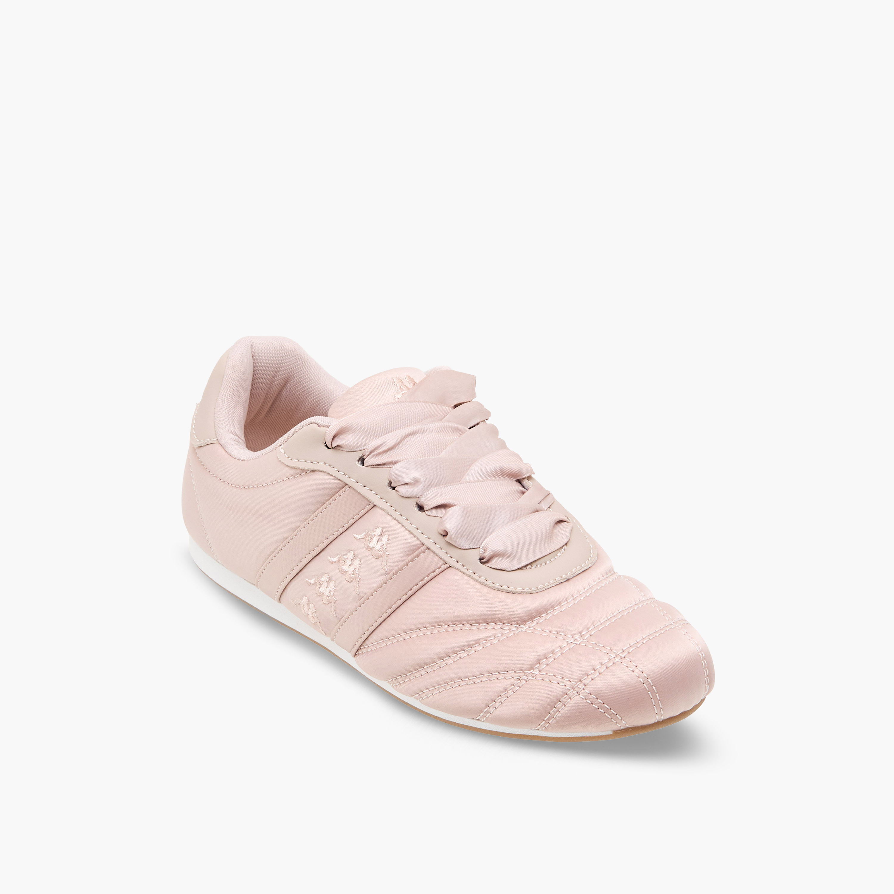 Kappa Girls Lace-Up Ankle Sneakers-girls-shoes-sneakers-image-2