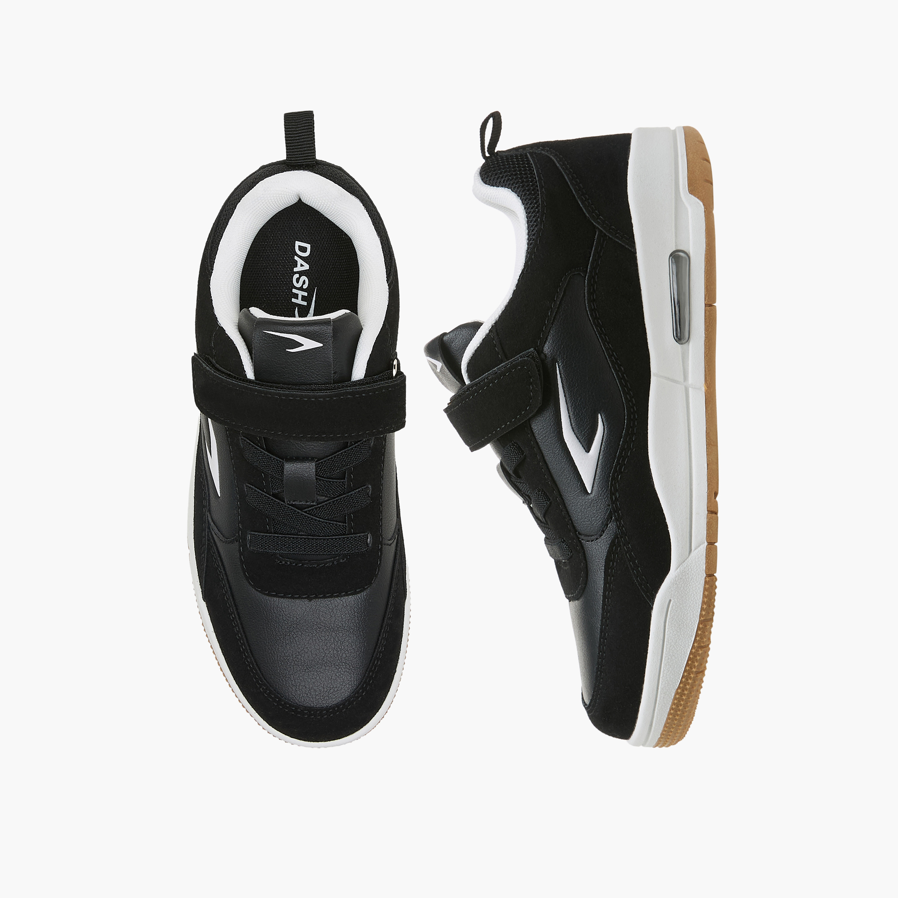 Dash Boys Hook & Loop Sneakers-boys-shoes-sneakers-image-1
