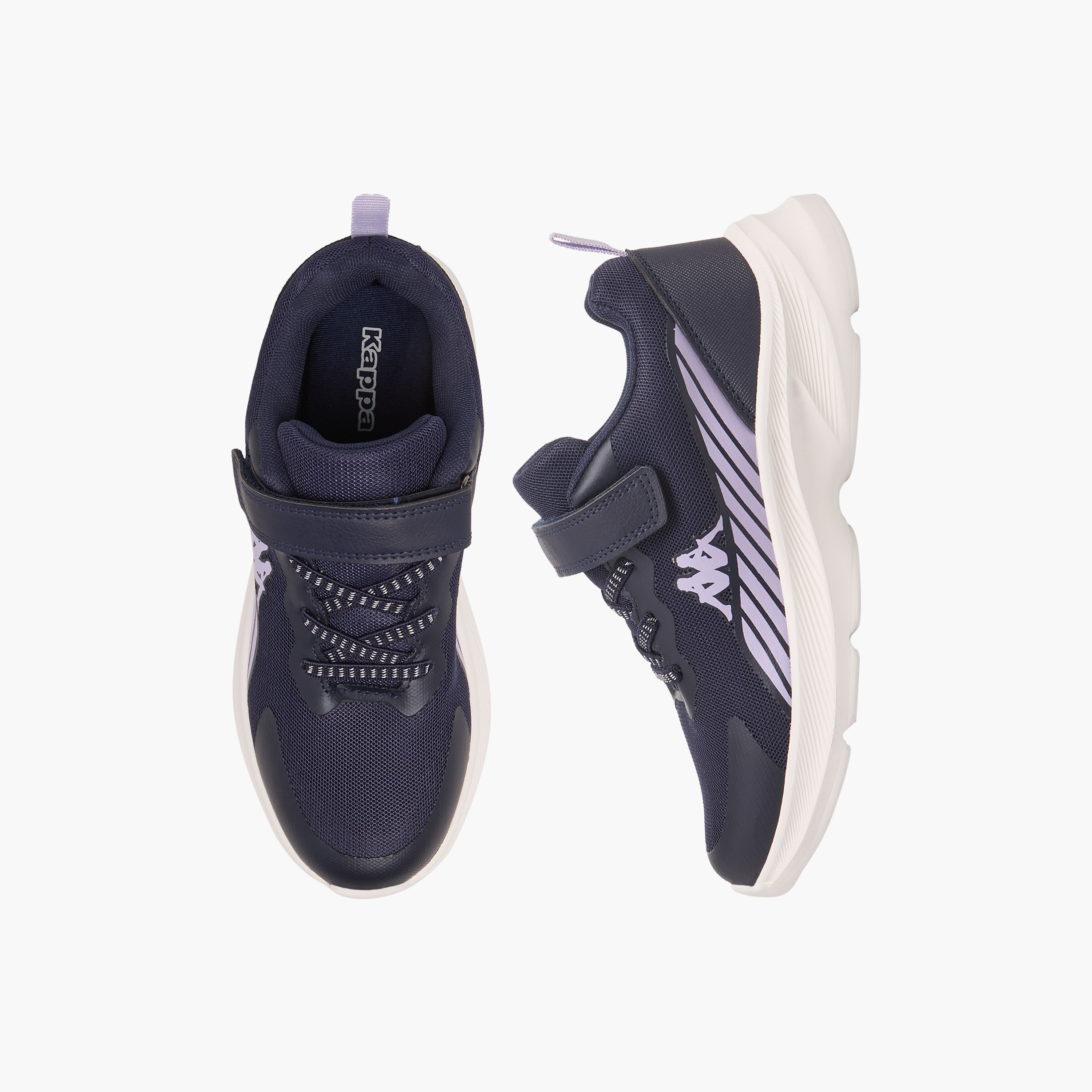 Kappa Girls Hook & Loop Sports Shoes-girls-shoes-sports-image-1