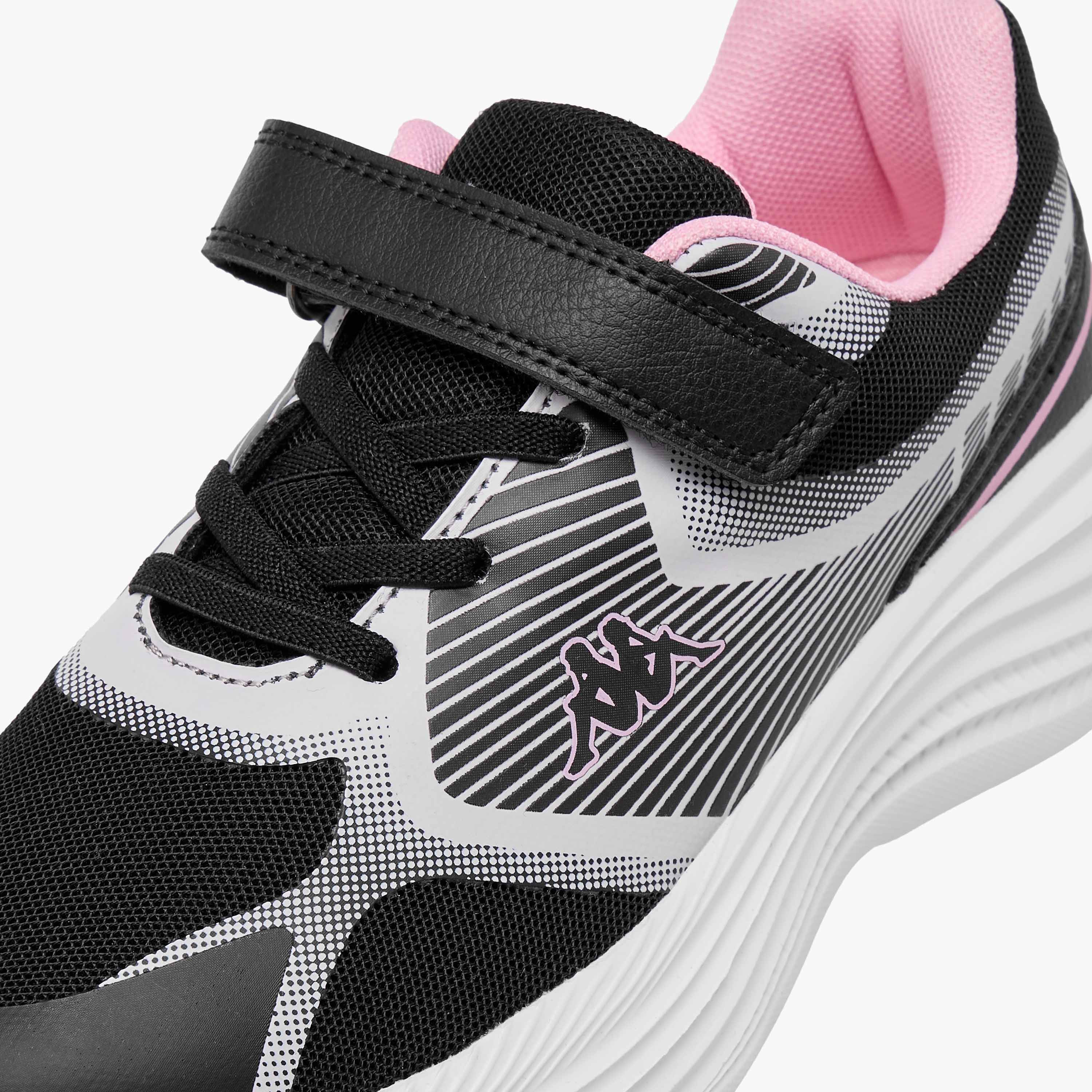 حذاء مشي بشريط لاصق وطبعات للبنات من كابا-girls-shoes-sneakers-image-4