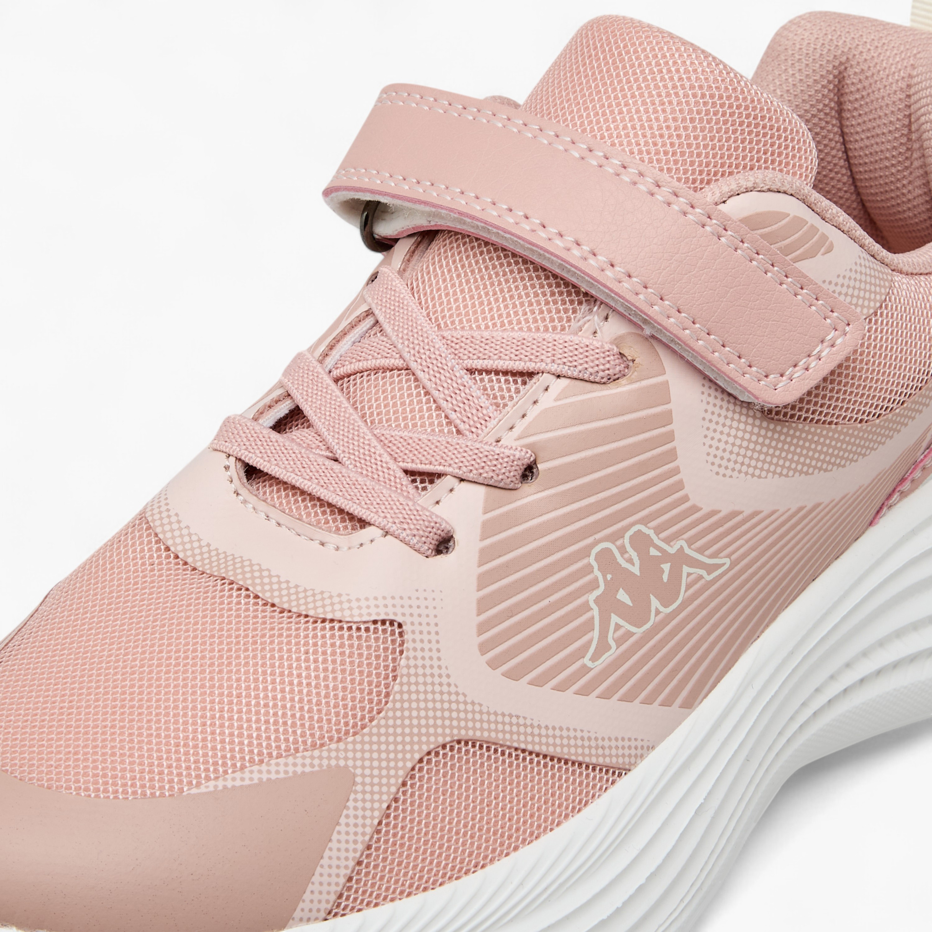 Kappa Girls Printed Hook & Loop Walking Shoes-girls-shoes-sports-image-4