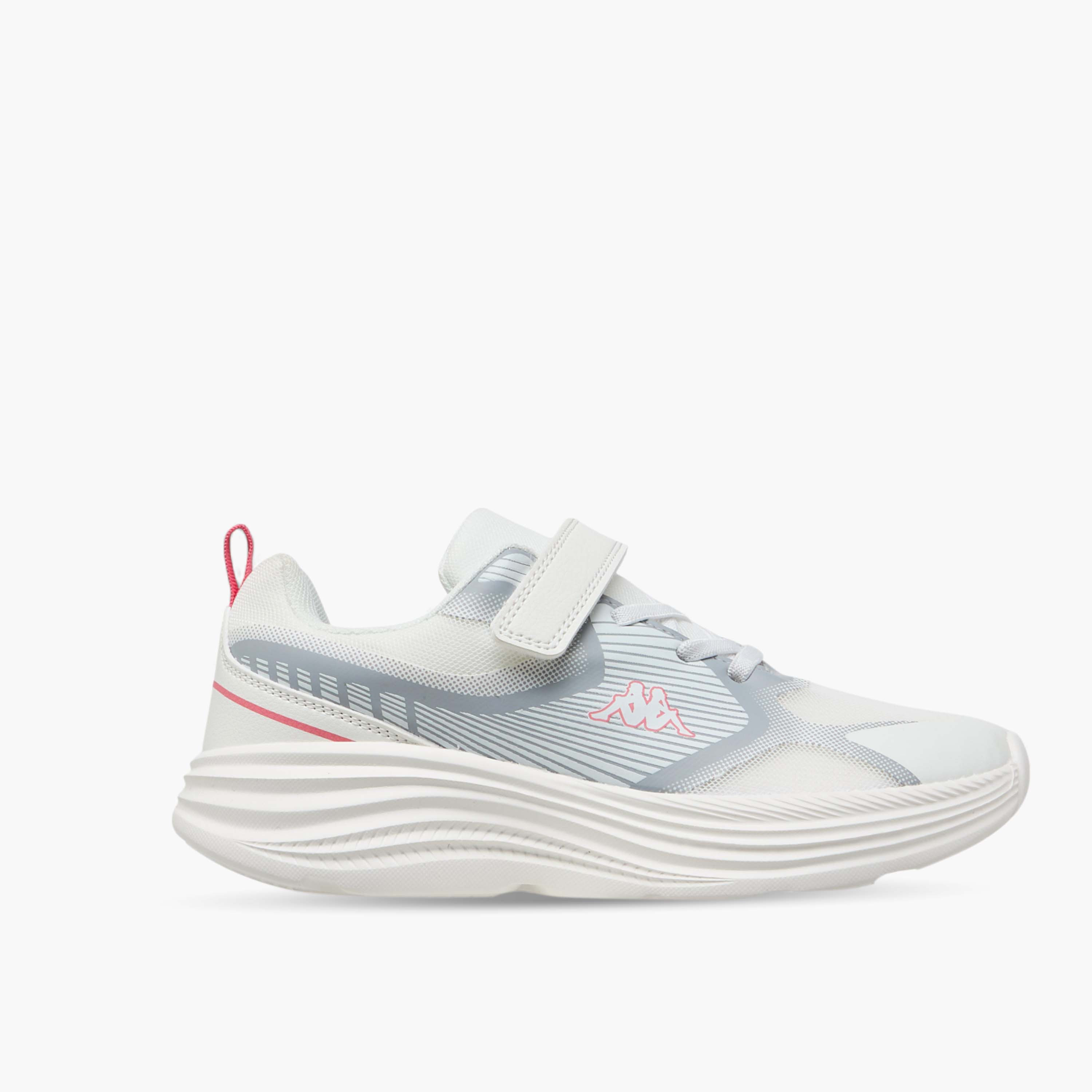Kappa Girls Printed Hook & Loop Walking Shoes-girls-shoes-sports-image-3