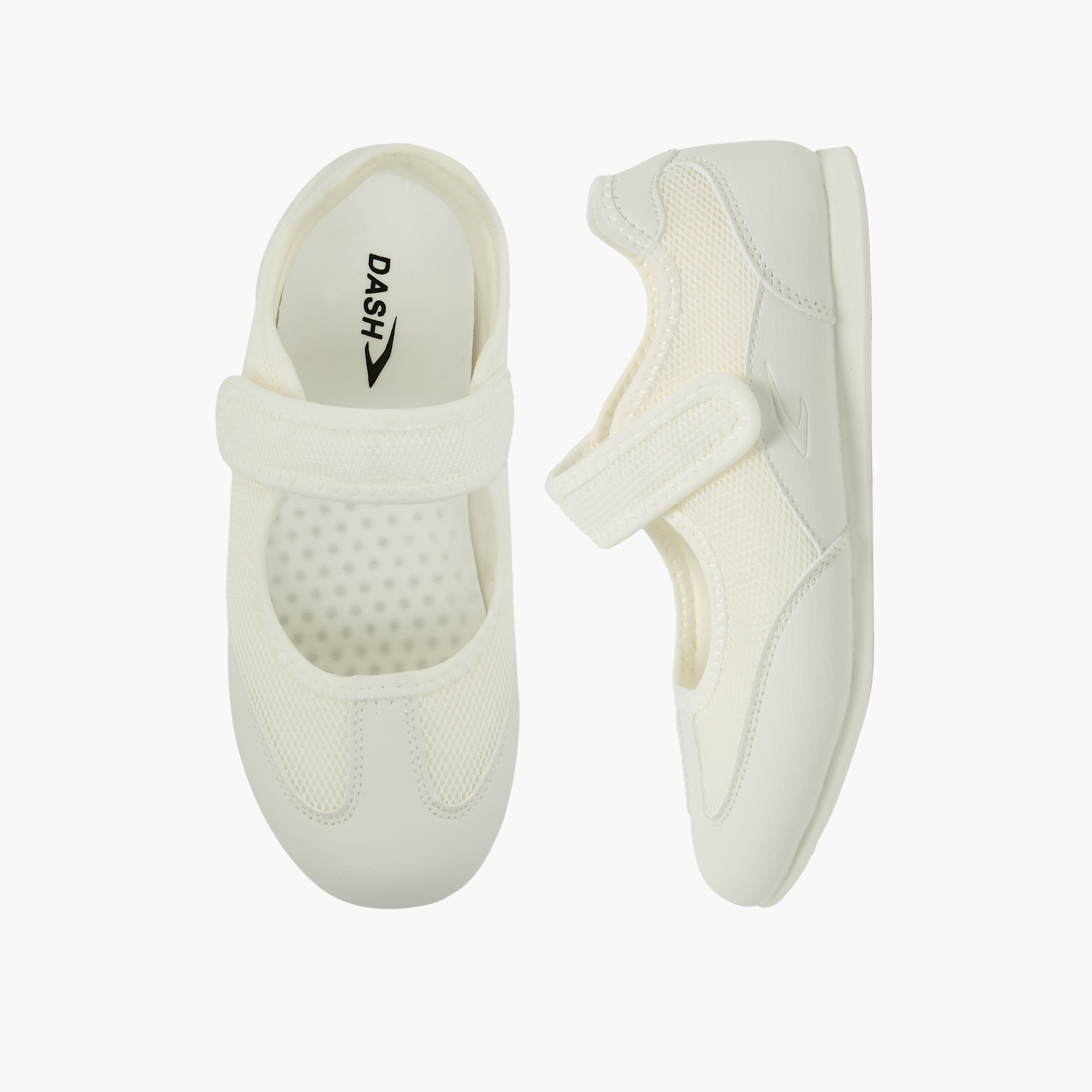 Dash Girls Hook & Loop Mary Jane Shoes-girls-shoes-maryjanes-image-1