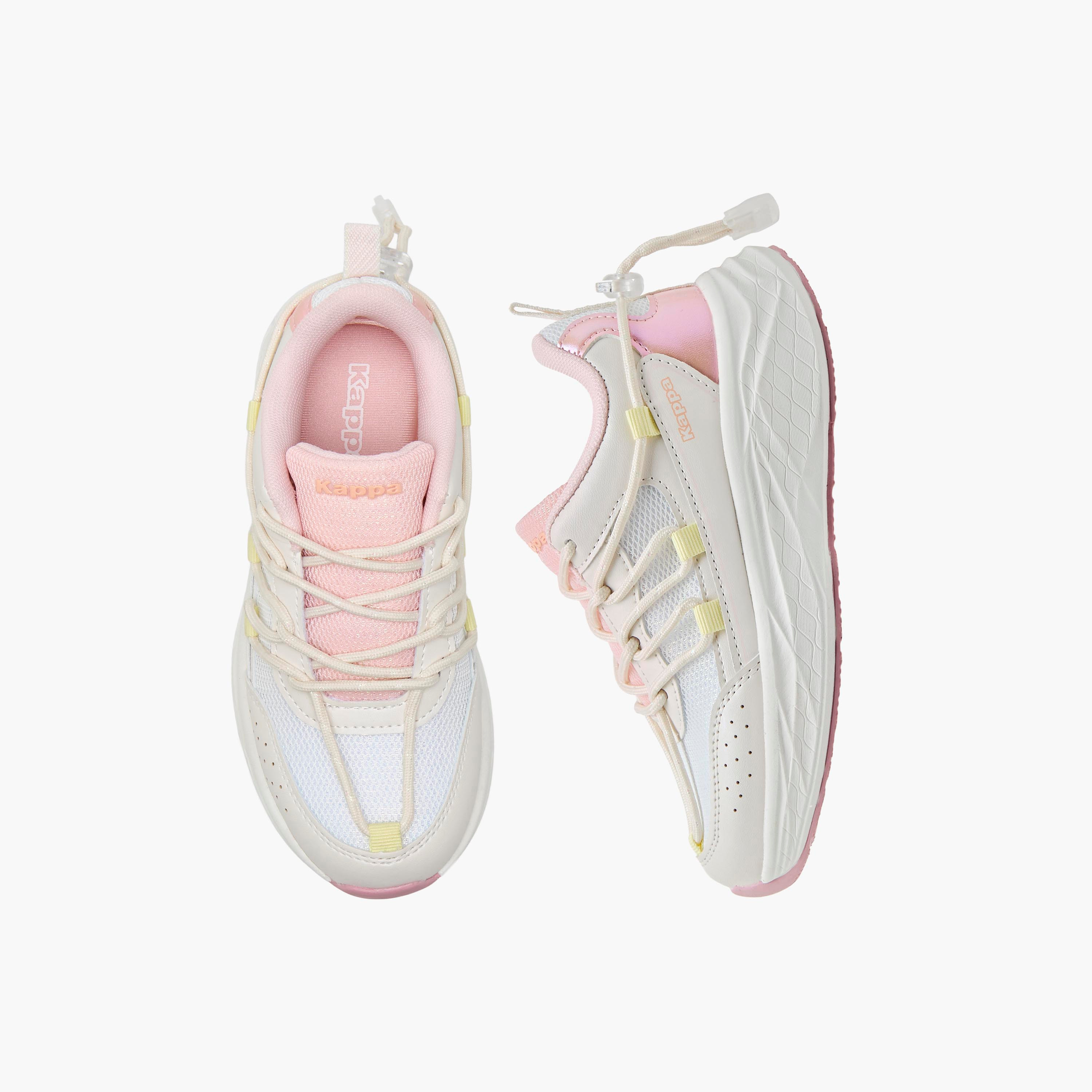 Kappa Girls Drawcord Closure Sports Shoes-girls-shoes-sports-image-1