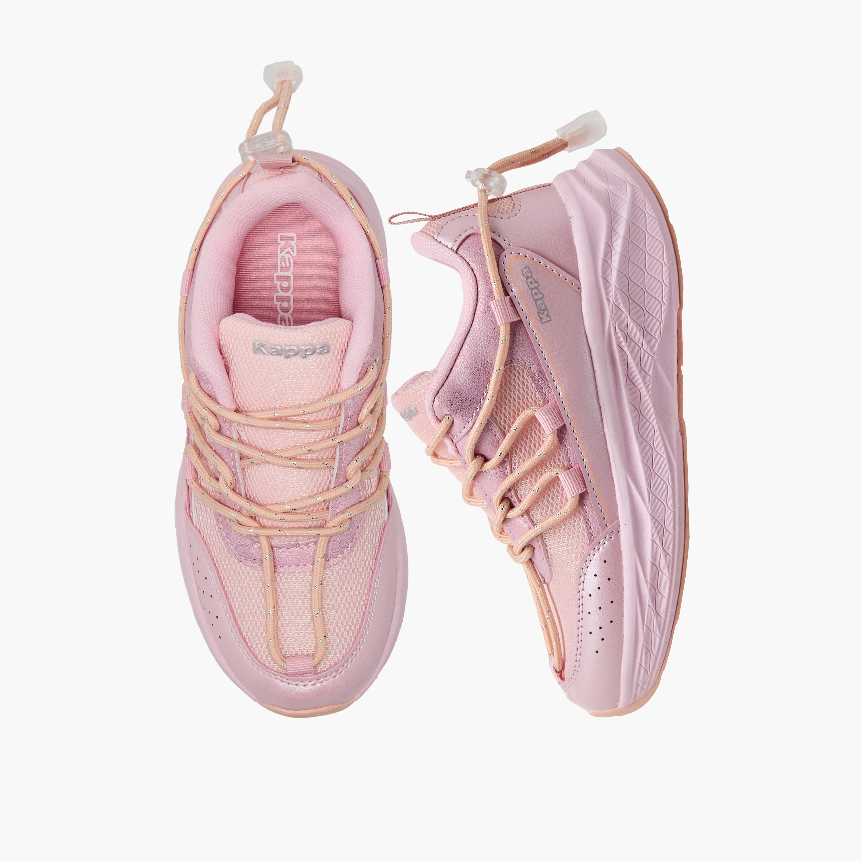 Kappa Girls Drawcord Closure Sports Shoes-girls-shoes-sports-image-1