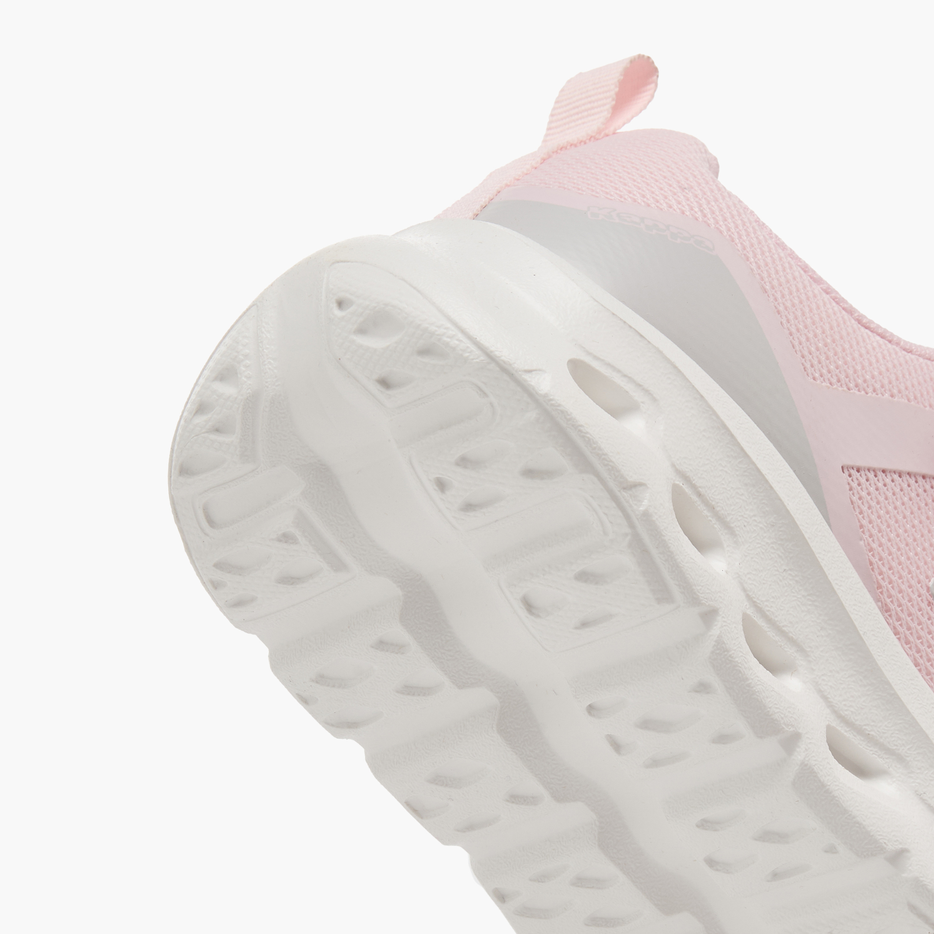 Kappa Girls Logo Print Hook & Loop Sports Shoes-girls-shoes-sneakers-image-5