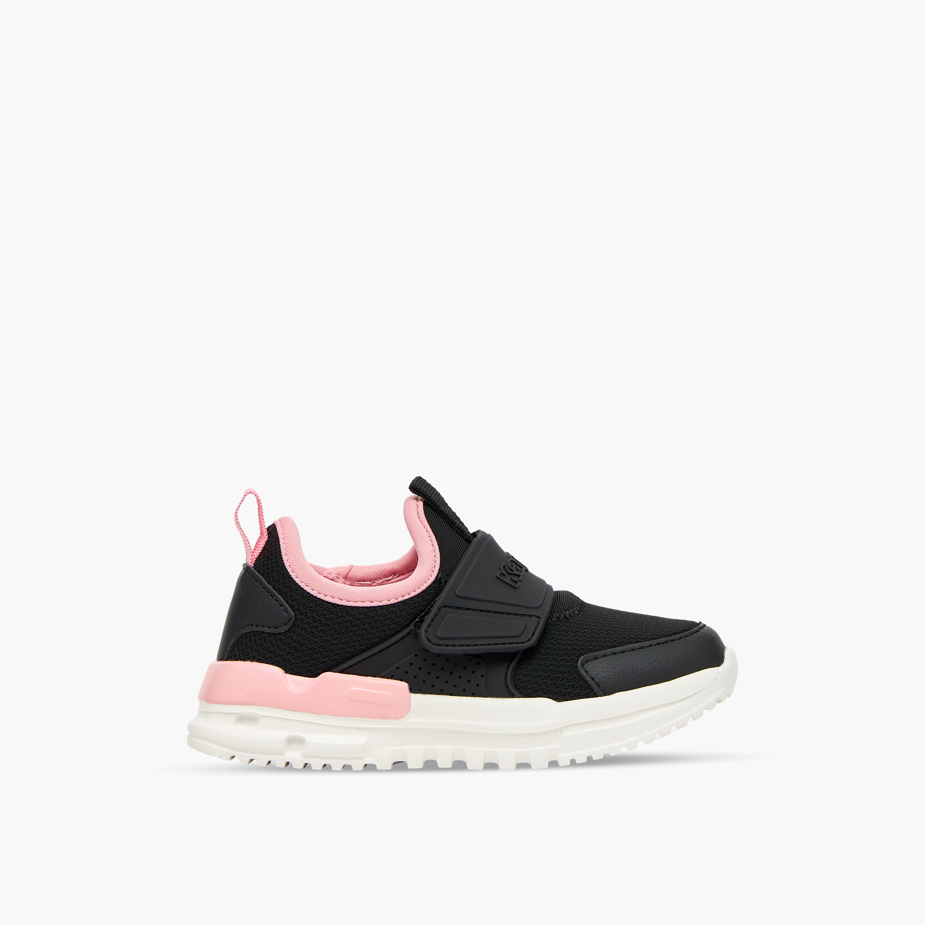 Kappa Girls Panelled Hook & Loop Sports Shoes-girls-shoes-sports-image-2