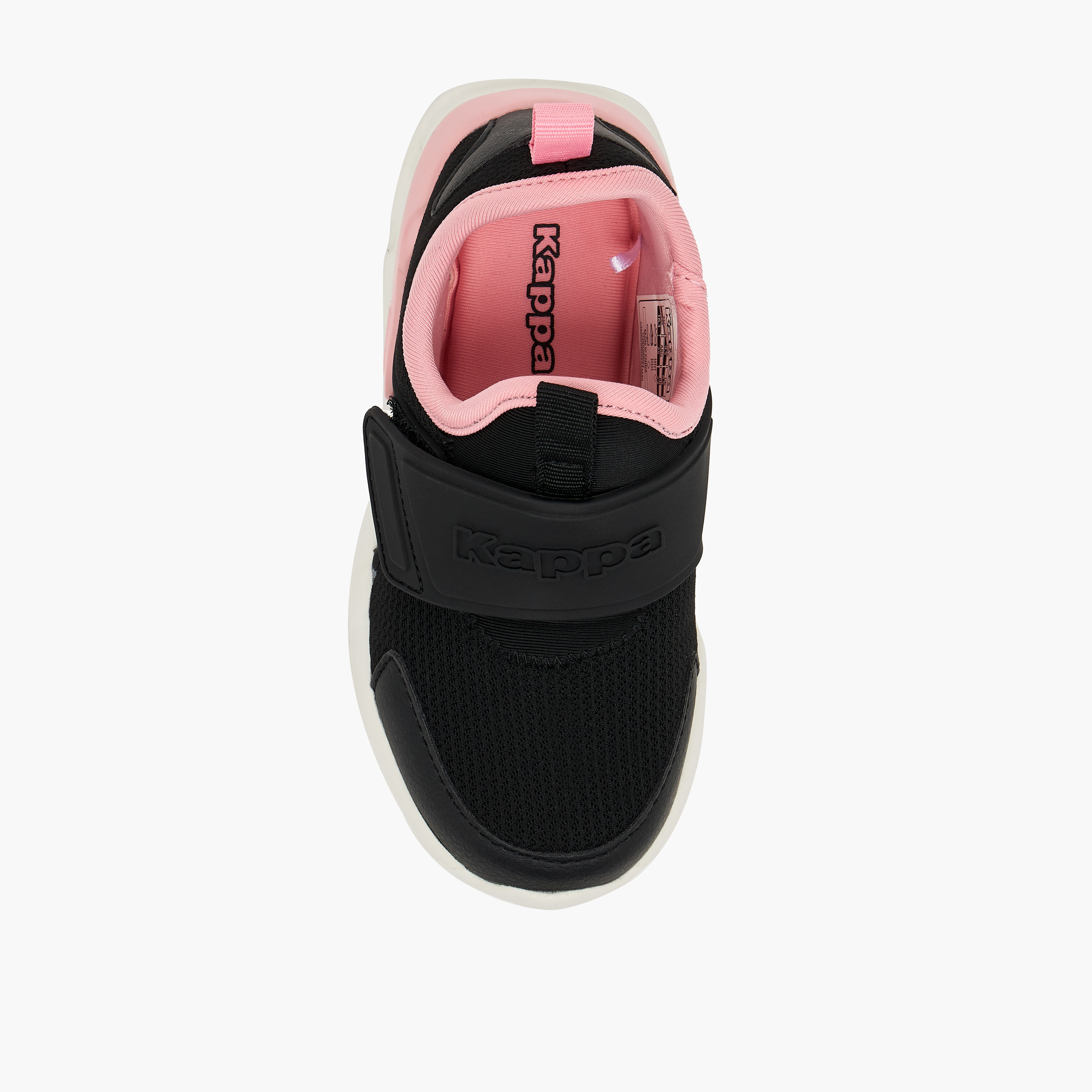 Kappa Girls Panelled Hook & Loop Sports Shoes-girls-shoes-sports-image-4