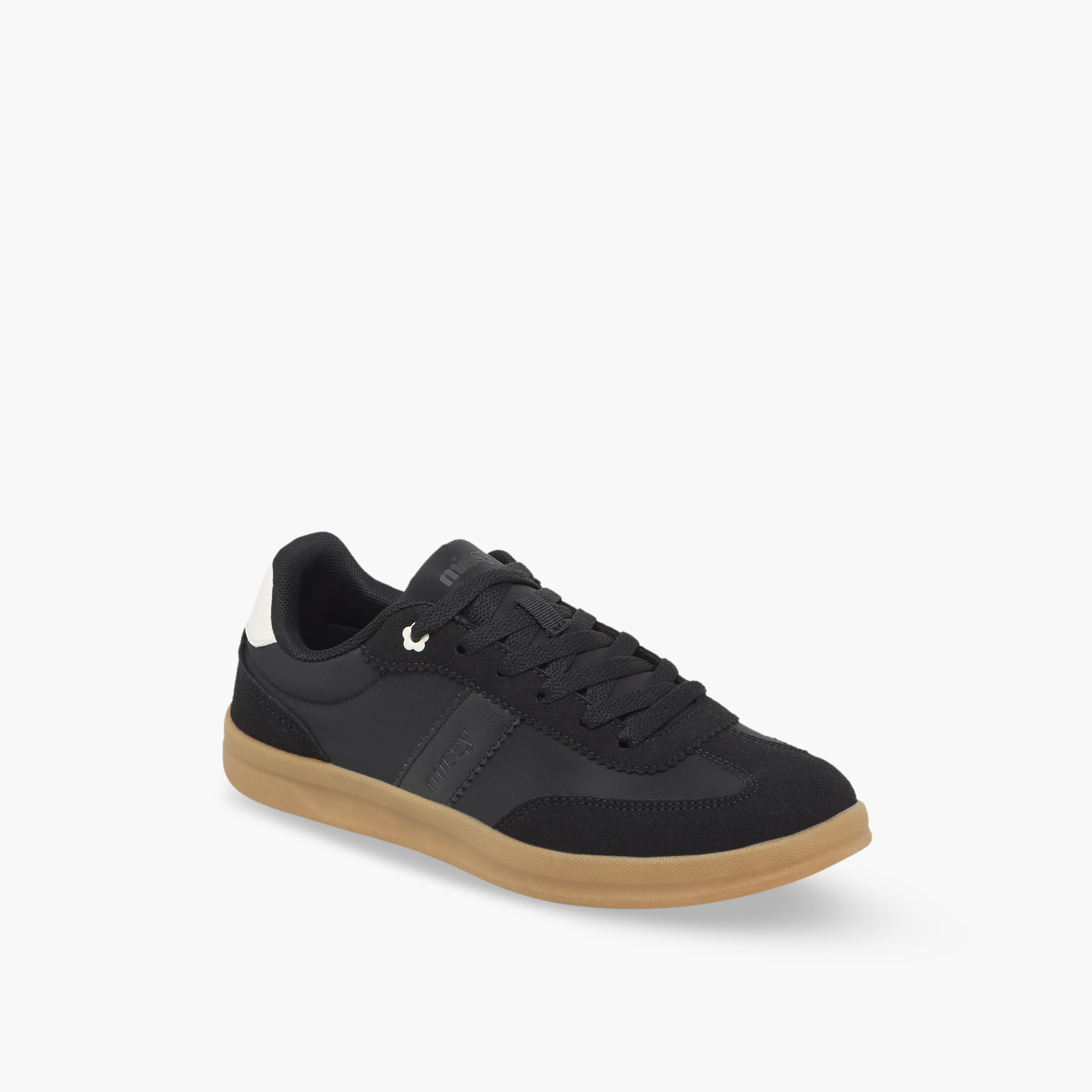 حذاء سنيكرز طول الكاحل برباط للنساء من ميسي-women-shoes-sneakers-image-2