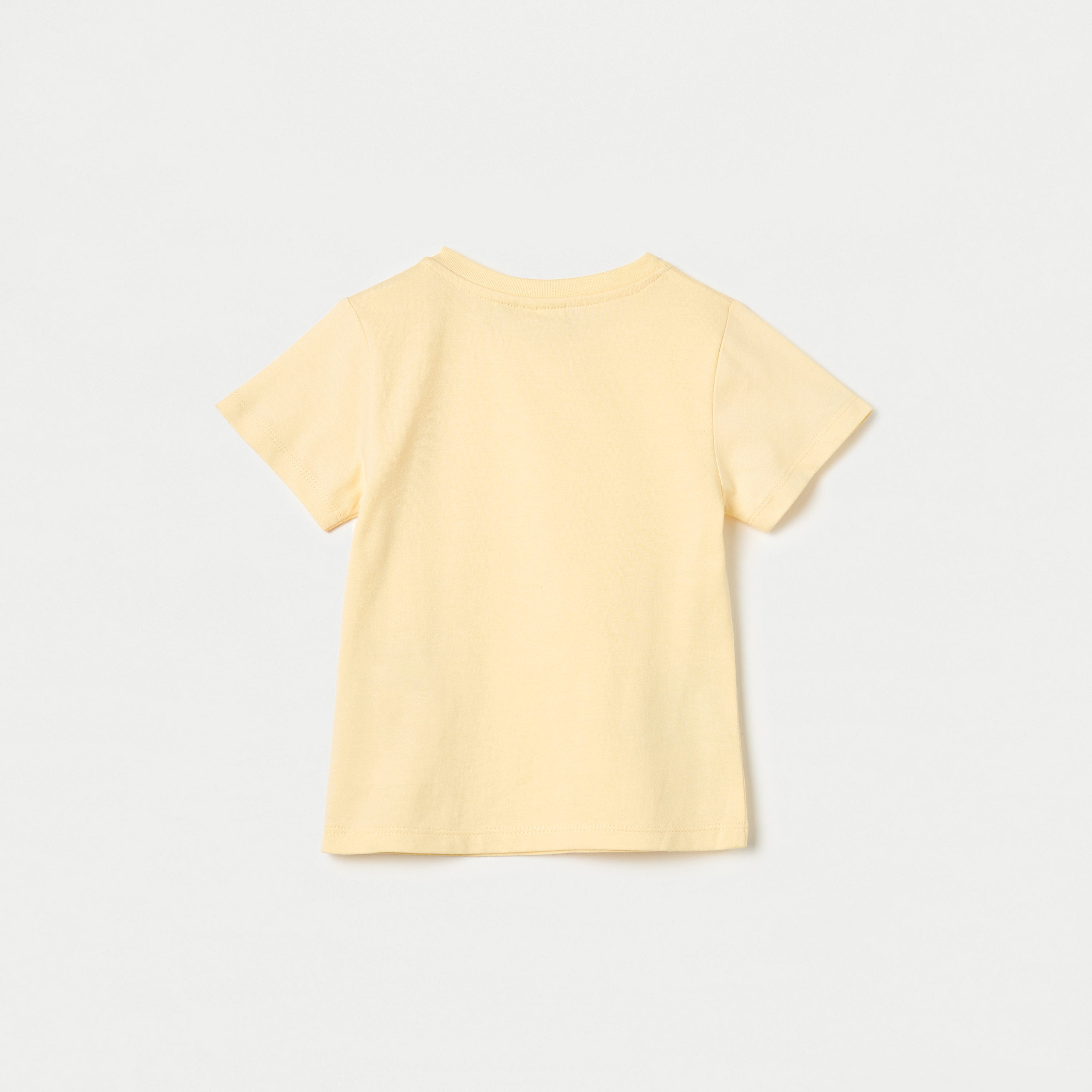 Juniors Graphic Print T-shirt with Short Sleeves-baby-boys-clothing-tshirtsandpolos-image-2