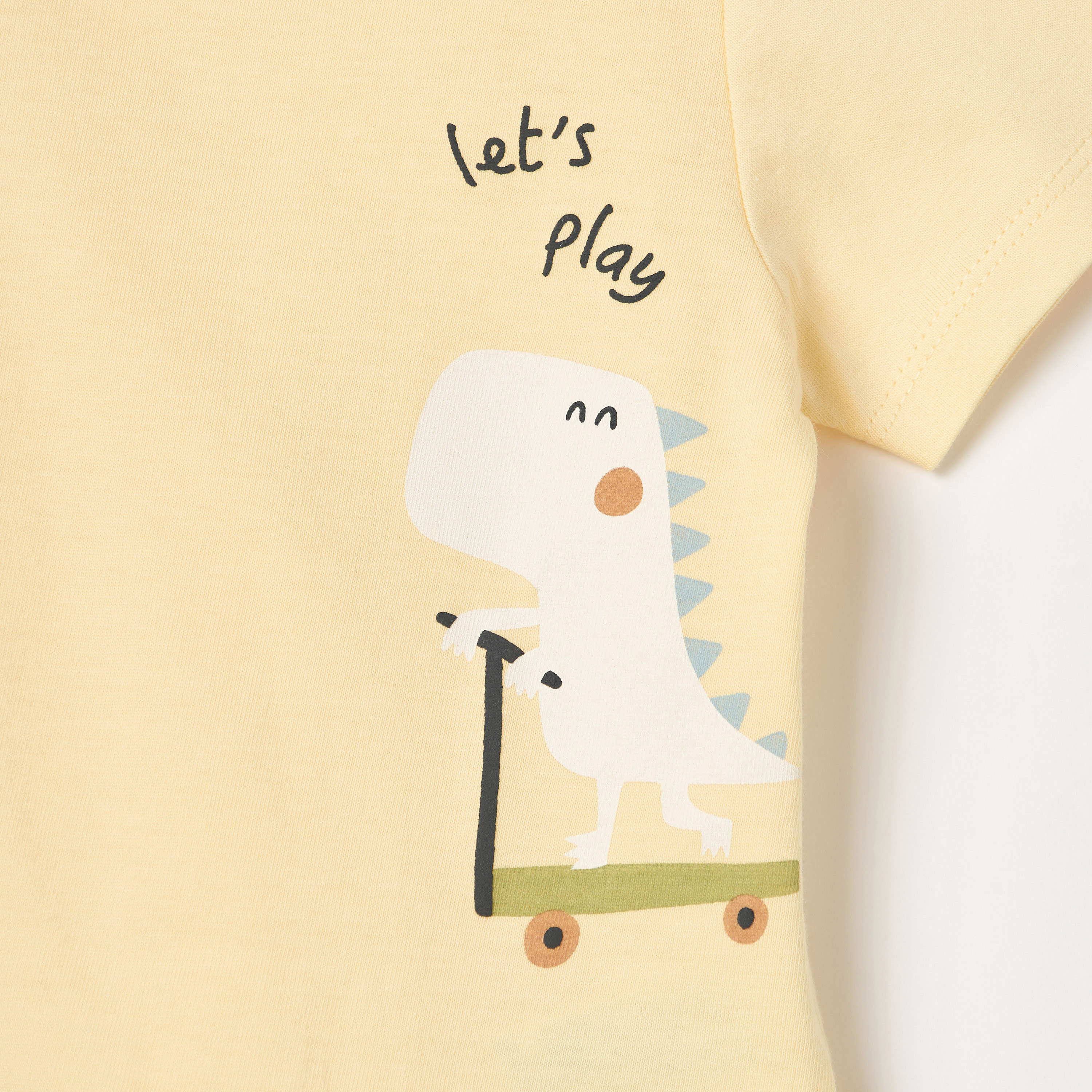 Juniors Graphic Print T-shirt with Short Sleeves-baby-boys-clothing-tshirtsandpolos-image-4