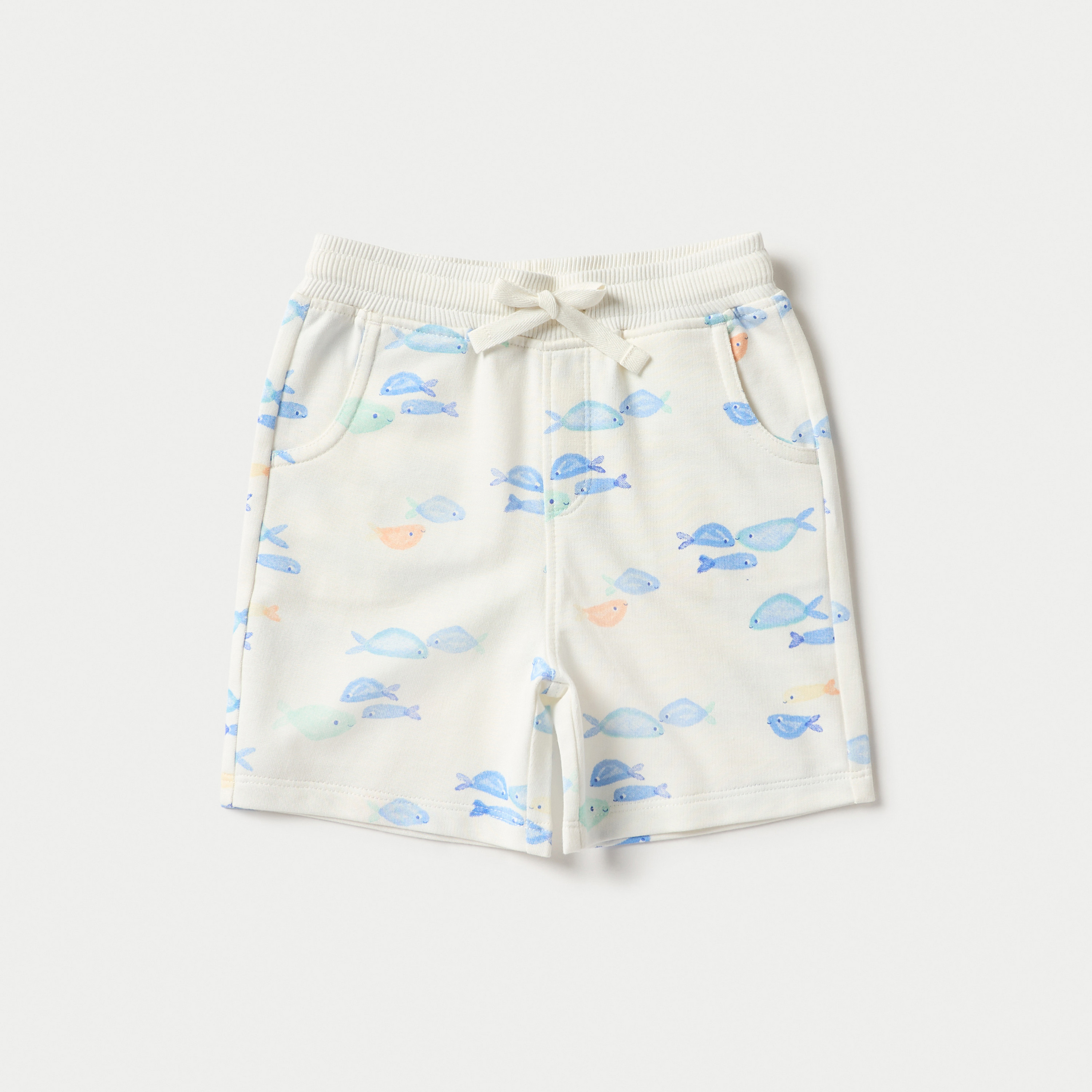 شورتات بطبعات ورباط إغلاق من جونيورز - طقم من قطعتين-baby-boys-clothing-multipacks-image-3