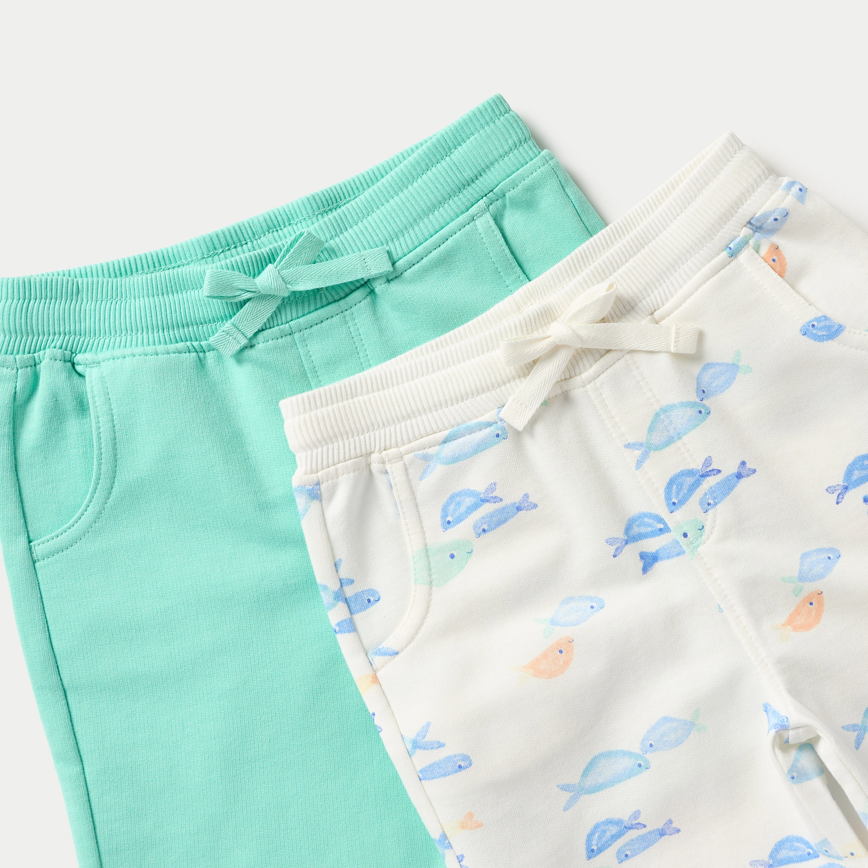 شورتات بطبعات ورباط إغلاق من جونيورز - طقم من قطعتين-baby-boys-clothing-multipacks-image-4
