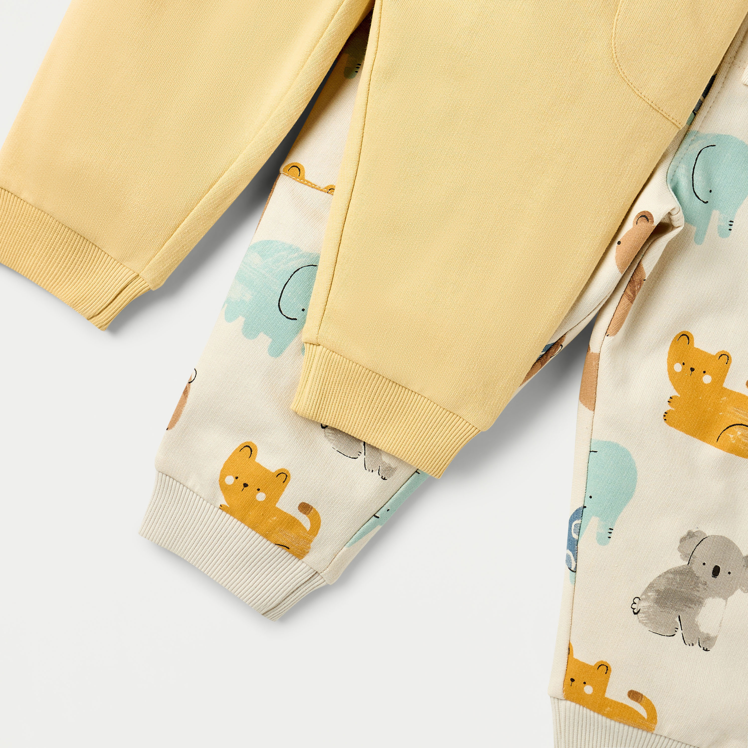 Juniors Assorted Joggers with Drawstring Closure and Pockets - Set of 2-baby-boys-clothing-bottoms-joggersandtrackpants-image-5