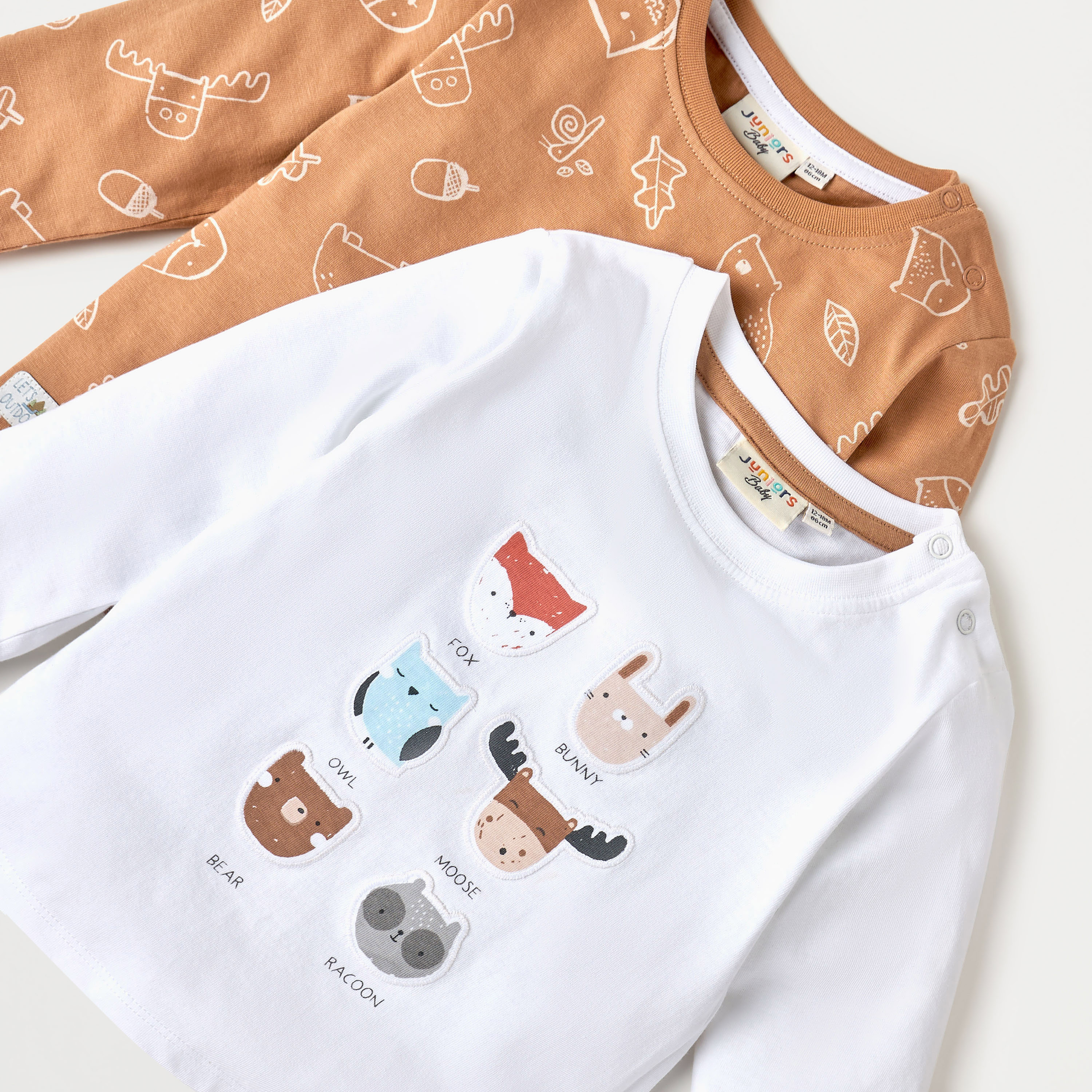 Juniors 3-Piece Printed Long Sleeves T-shirts and Joggers Set-baby-boys-clothing-setsandcoords-image-5