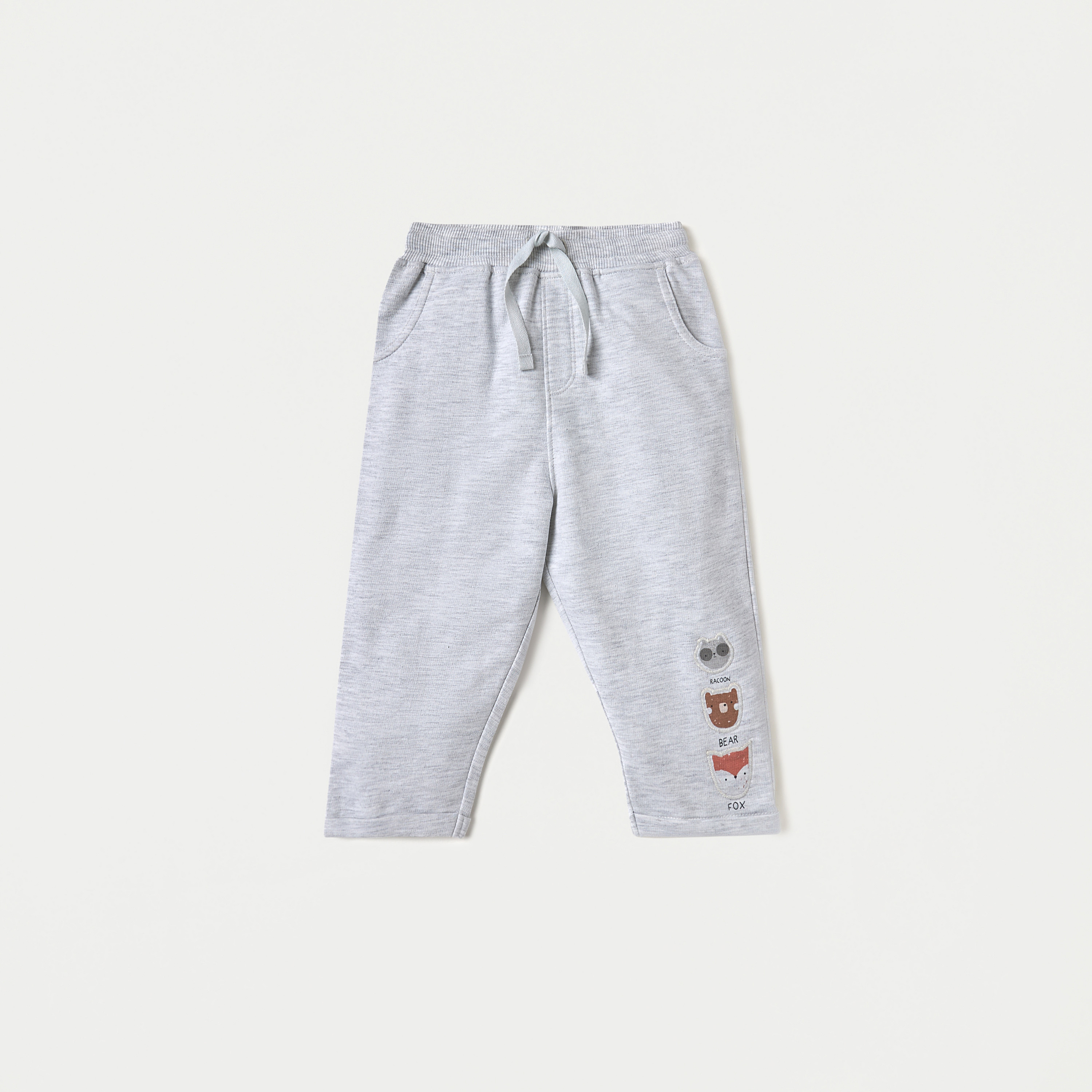 طقم بنطلون بيجاما وتيشيرت بطبعات حيوانات 3 قطع من جونيورز-baby-boys-clothing-setsandcoords-image-4