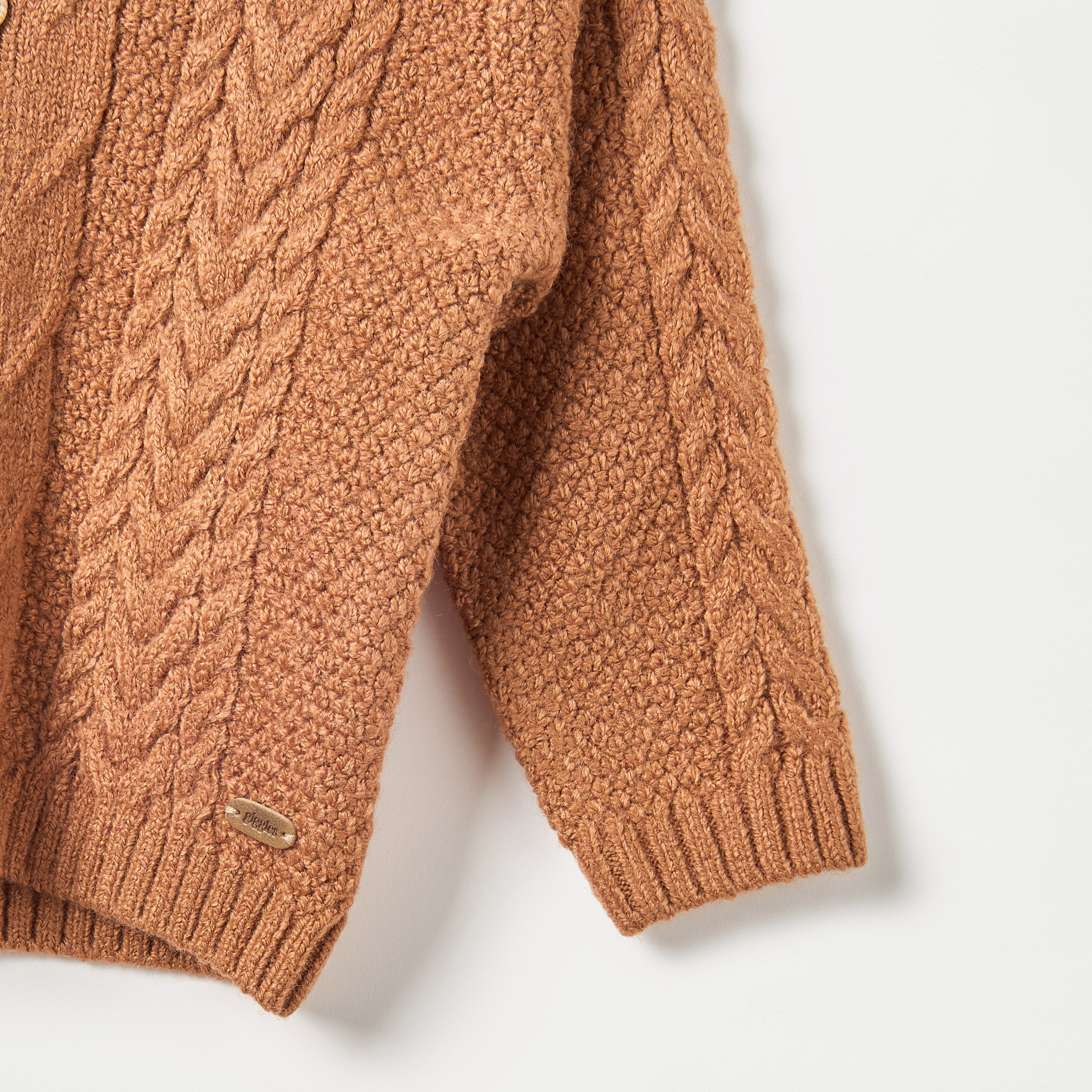 Giggles Textured Hooded Cardigan-baby-boys-clothing-jumpersandcardigans-image-4