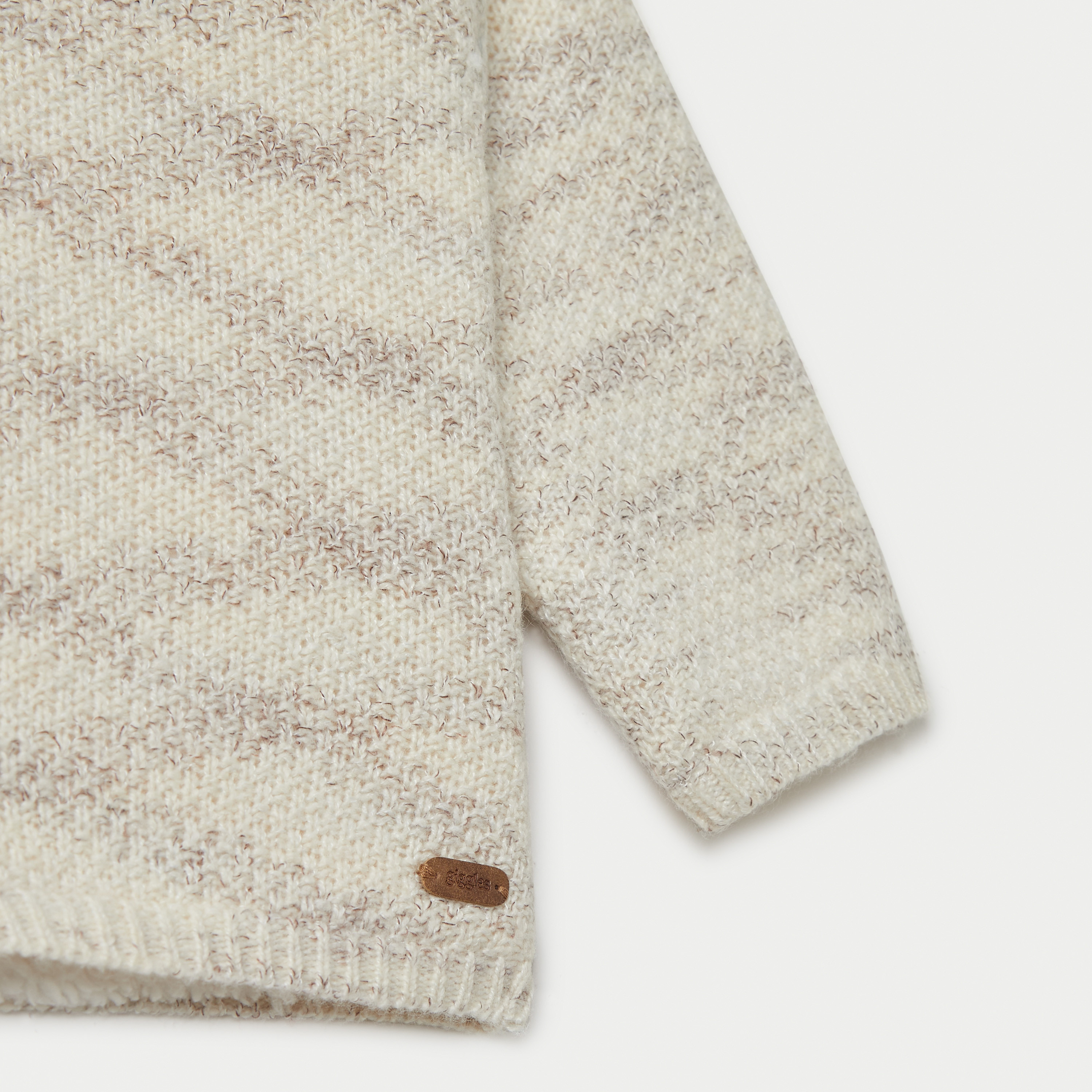 Textured Hooded Cardigan with Button Closure and Long Sleeves-baby-boys-clothing-jumpersandcardigans-image-2