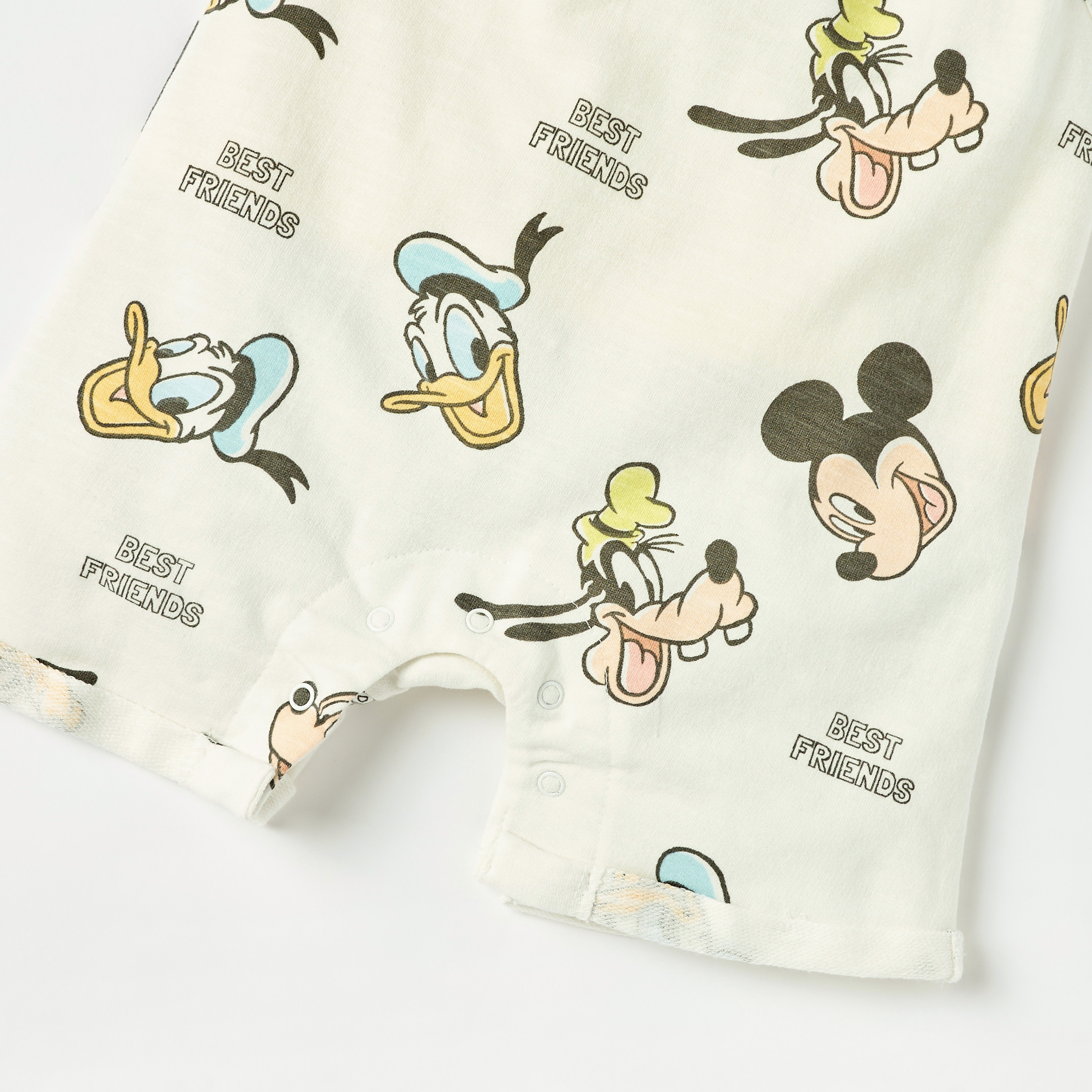 Disney All-Over Mickey Mouse and Friends Print Dungaree and T-shirt Set-baby-boys-clothing-setsandcoords-image-5