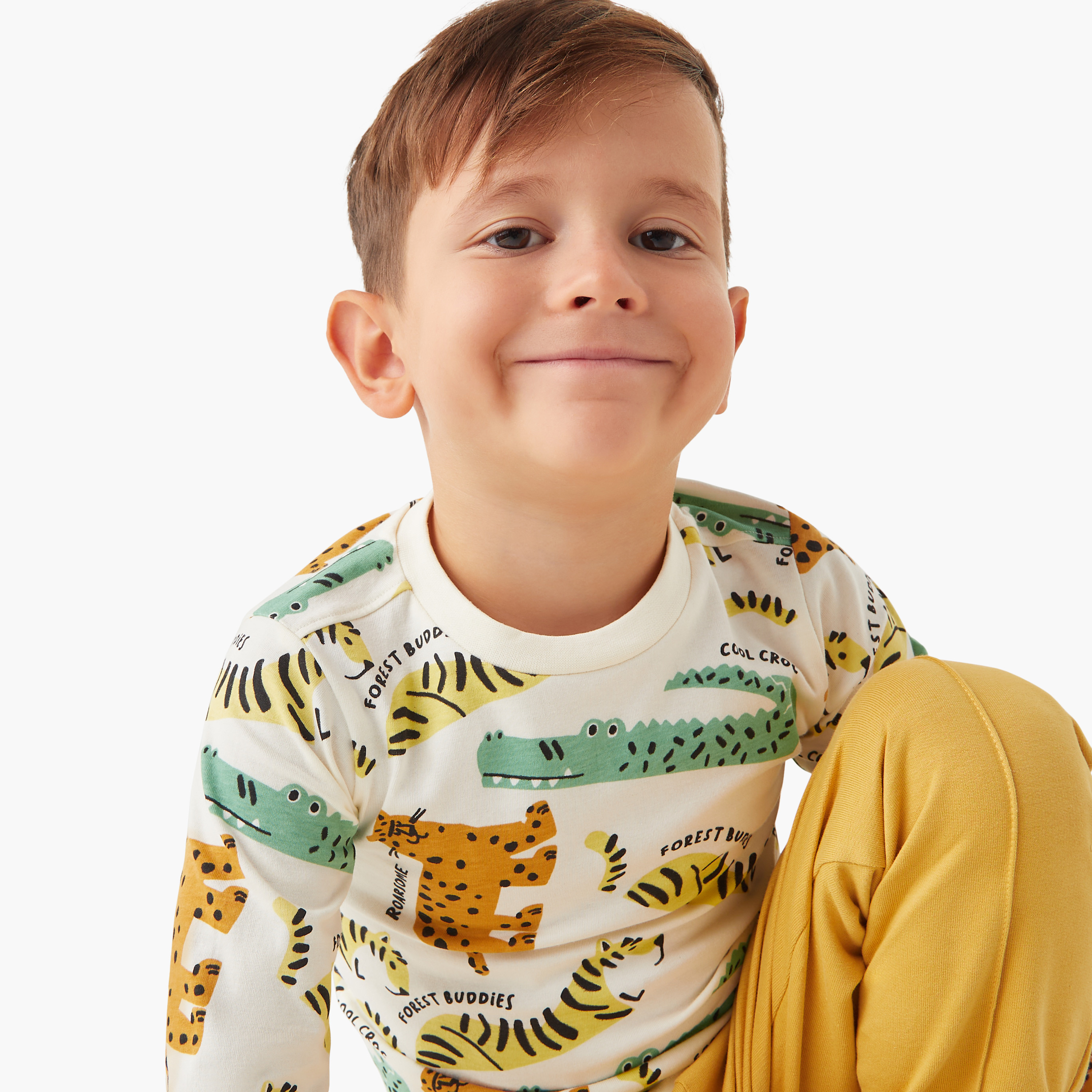 Juniors All-Over Animal Print T-shirt with Long Sleeves-boys-clothing-tshirtsandpolos-image-4