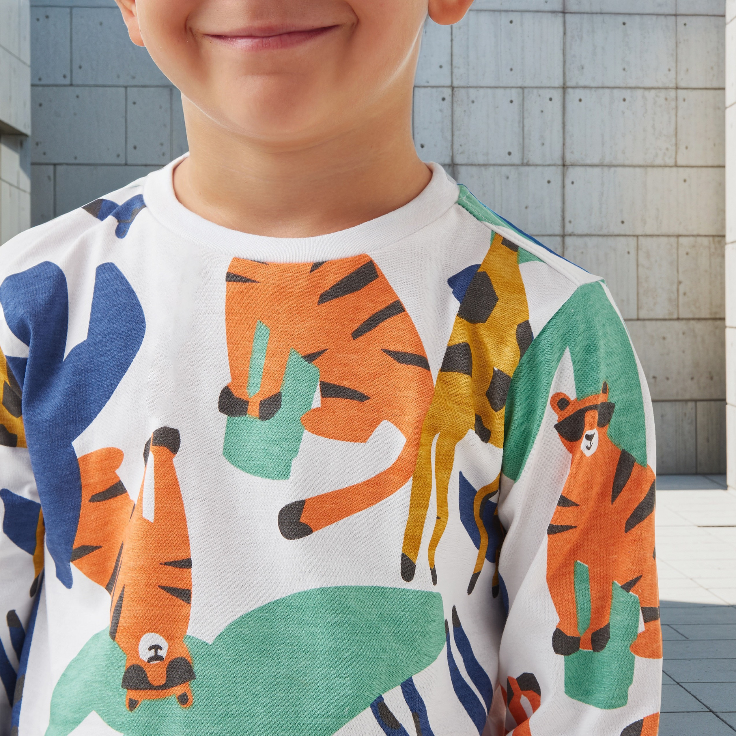 Juniors All-Over Animal Print Crew Neck T-shirt with Long Sleeves-boys-clothing-tshirtsandpolos-image-4