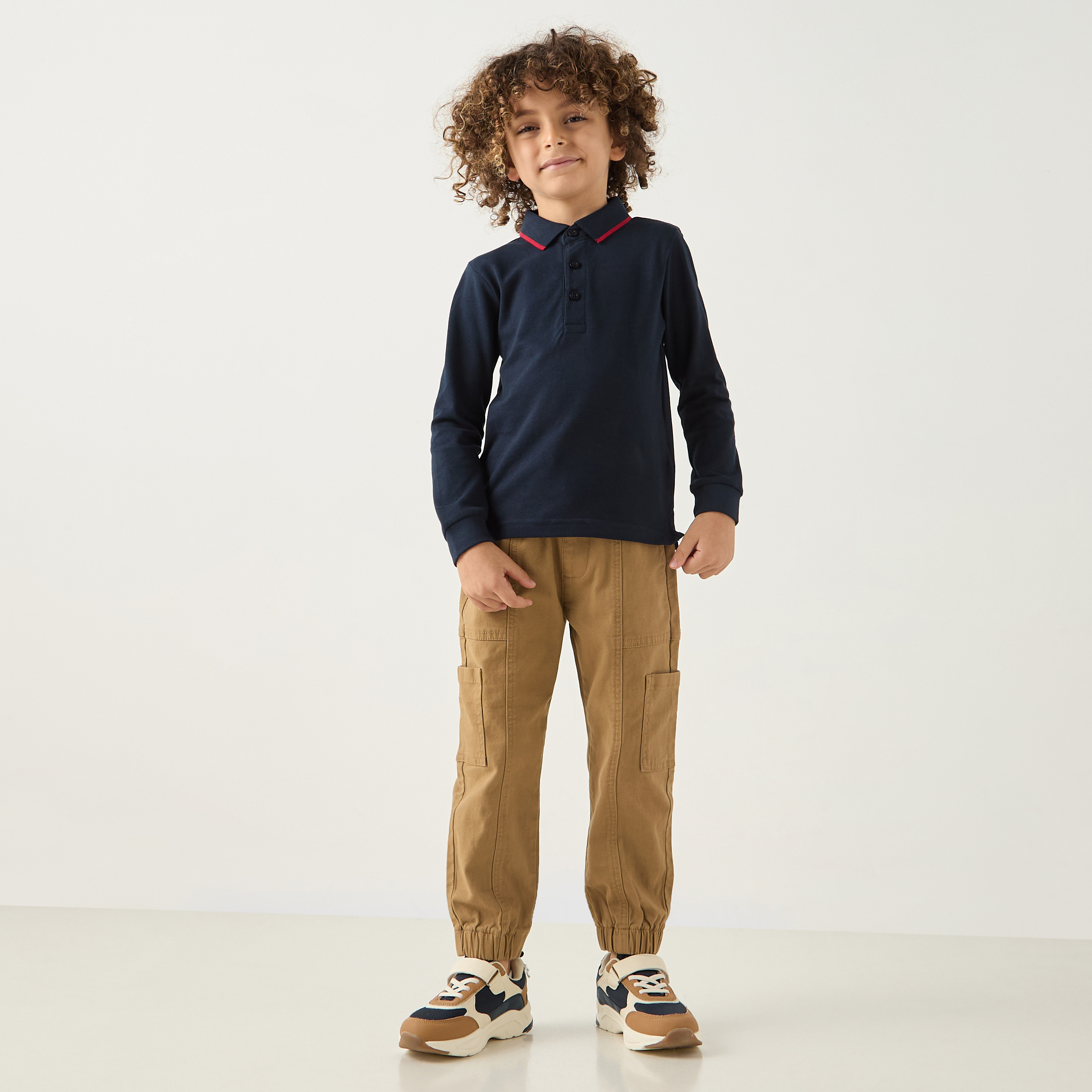 تيشيرت بولو بأكمام طويلة من جونيورز-boys-clothing-tshirtsandpolos-image-2