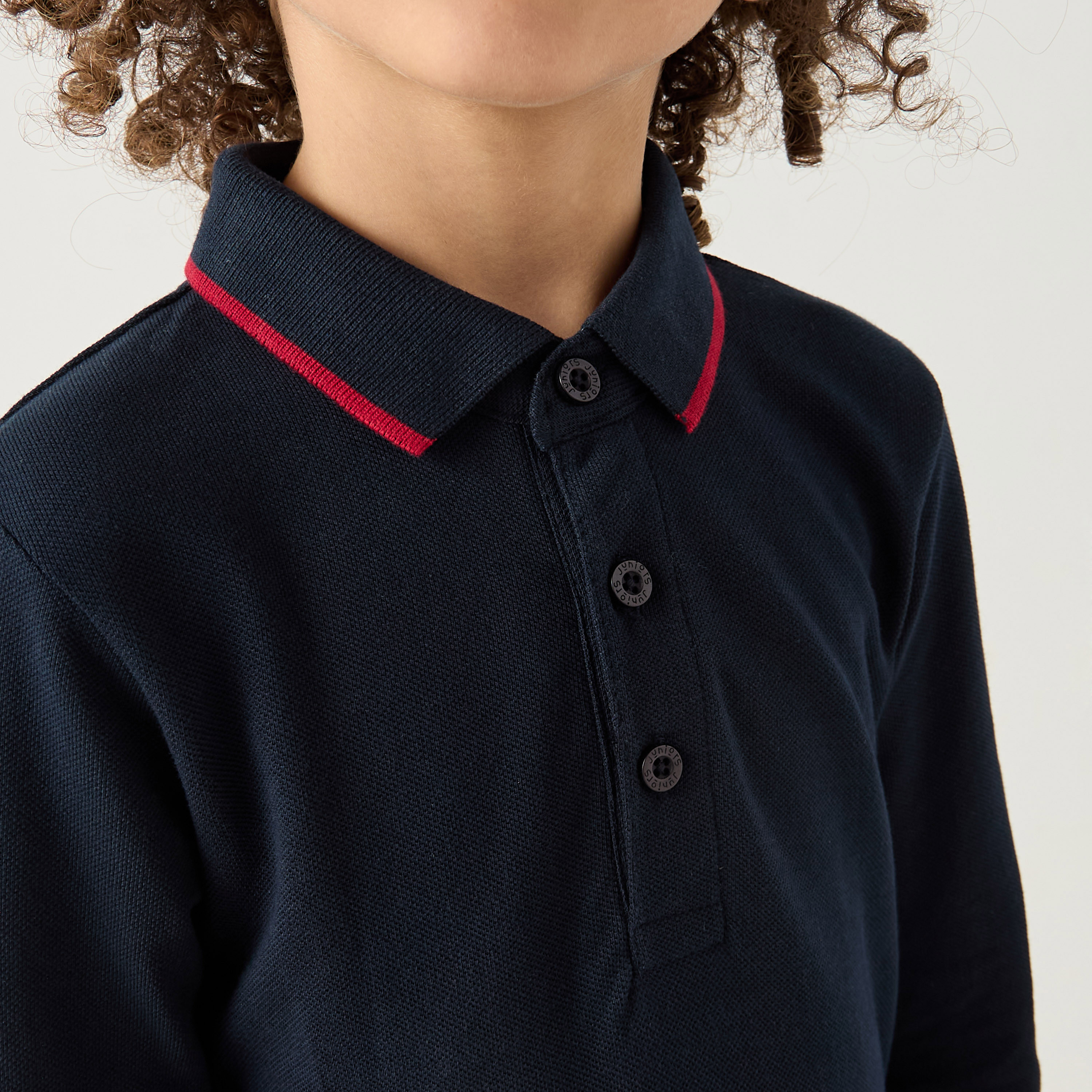 تيشيرت بولو بأكمام طويلة من جونيورز-boys-clothing-tshirtsandpolos-image-4