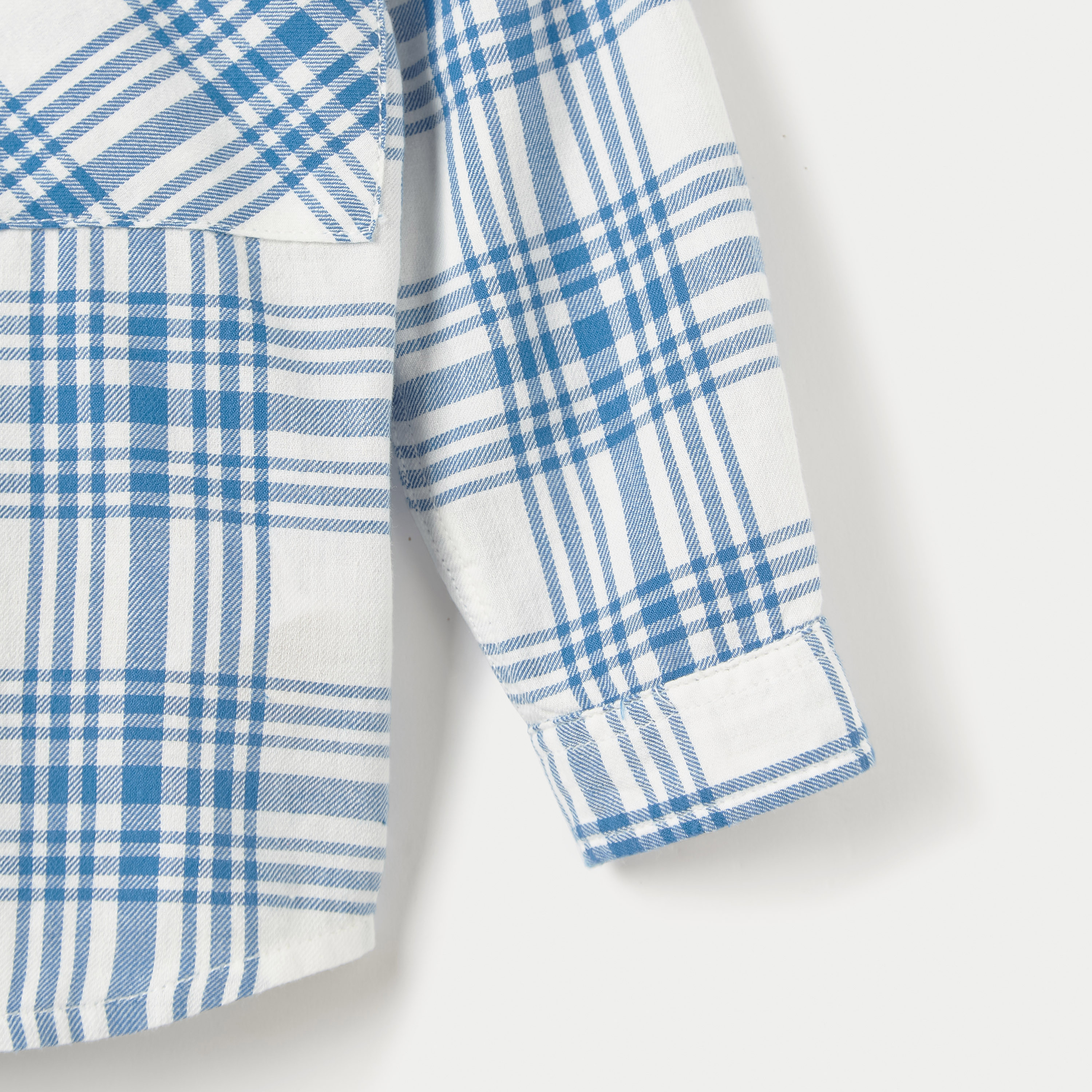 قميص مربعات بأكمام طويلة وجيب من جونيورز-boys-clothing-shirts-image-4