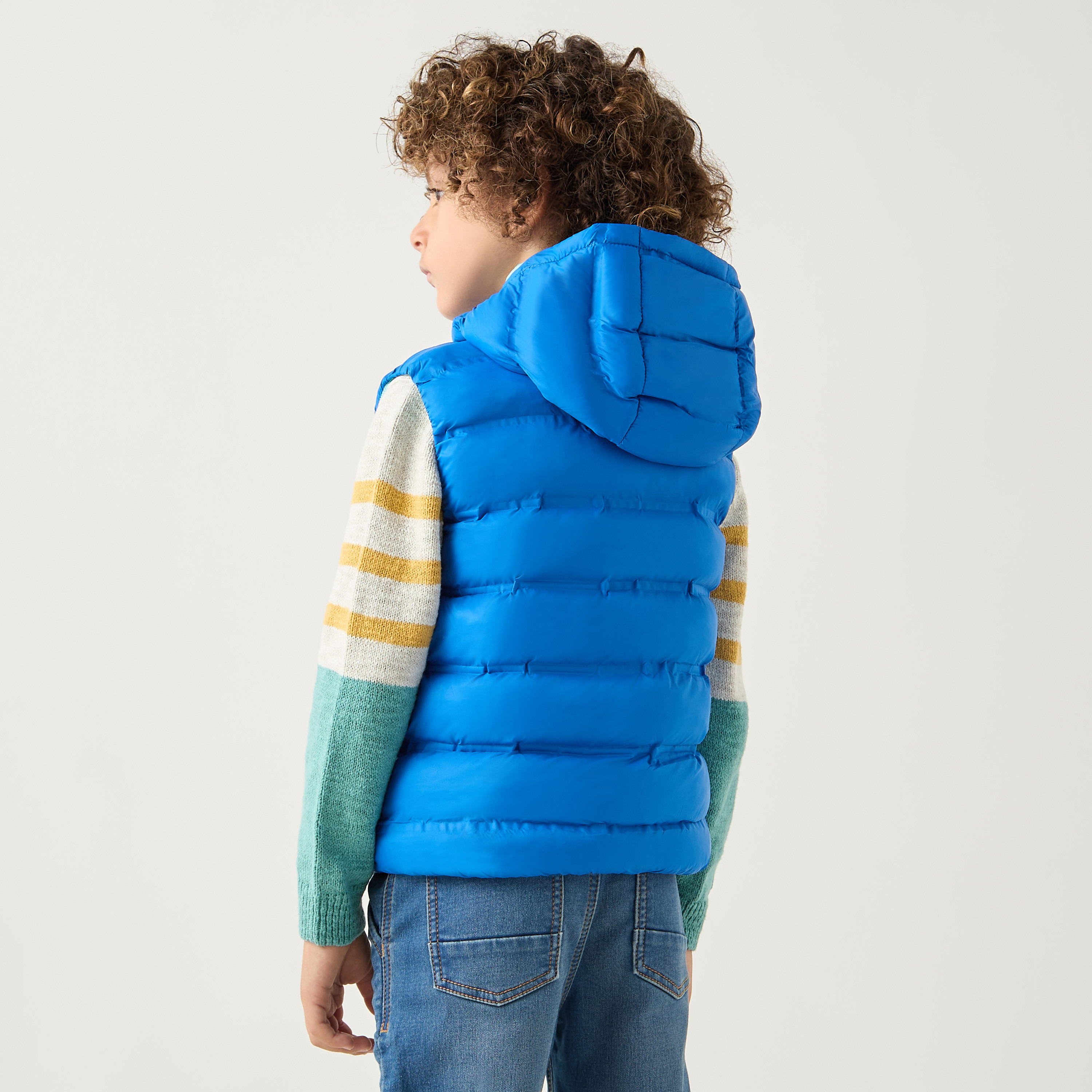 جيليه سادة بقبعة وسحاب إغلاق وجيوب من جونيورز-boys-clothing-jacketsandcoats-image-3