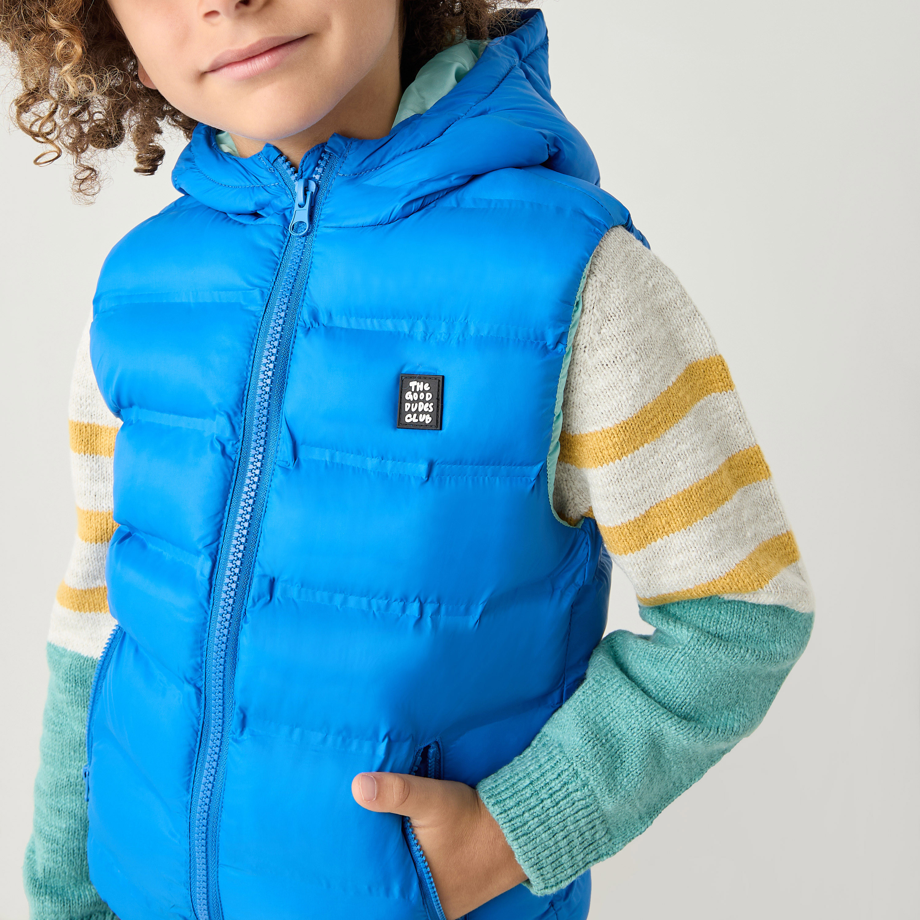 جيليه سادة بقبعة وسحاب إغلاق وجيوب من جونيورز-boys-clothing-jacketsandcoats-image-4
