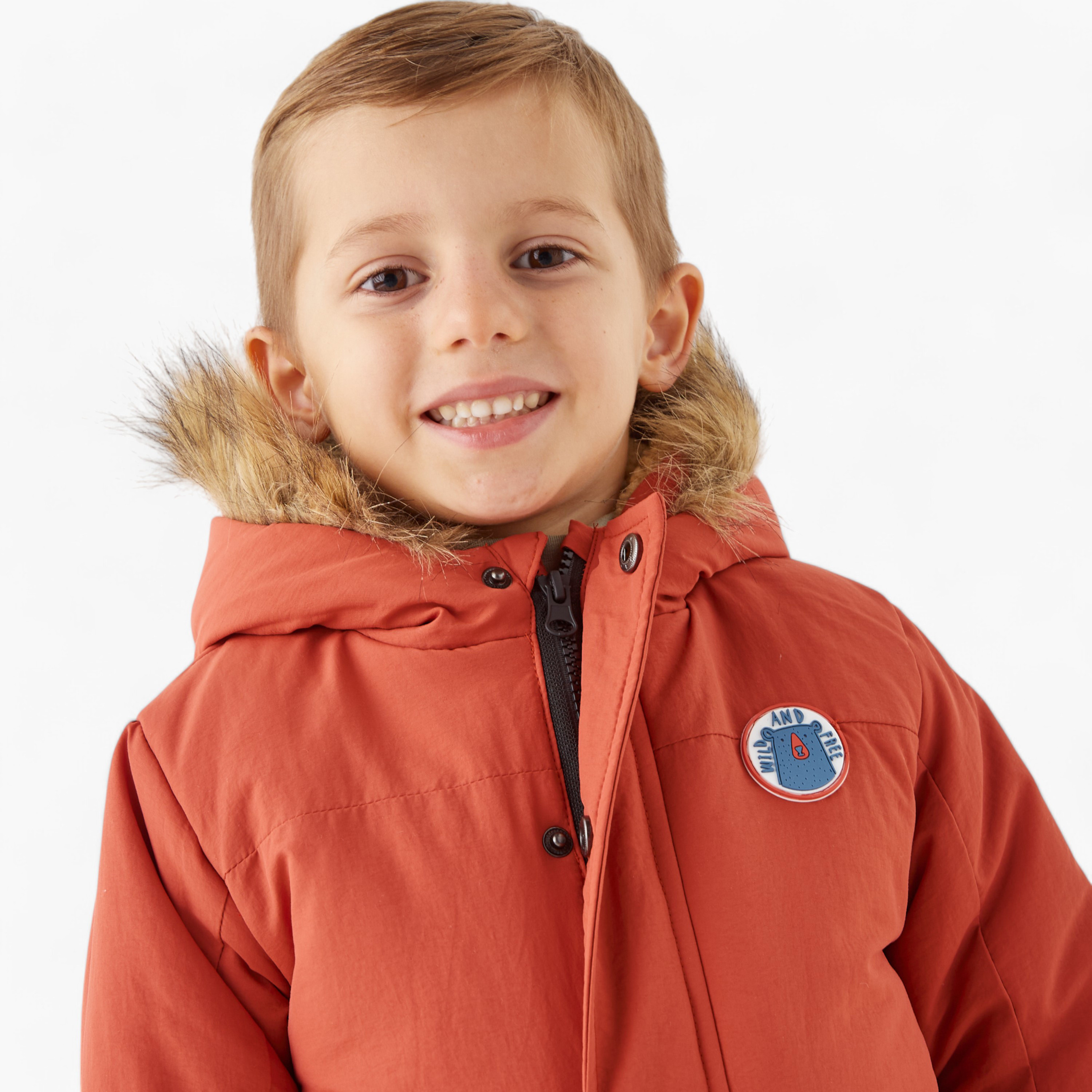 Juniors Heavy Jacket with Hood and Long Sleeves-boys-clothing-jacketsandcoats-image-5