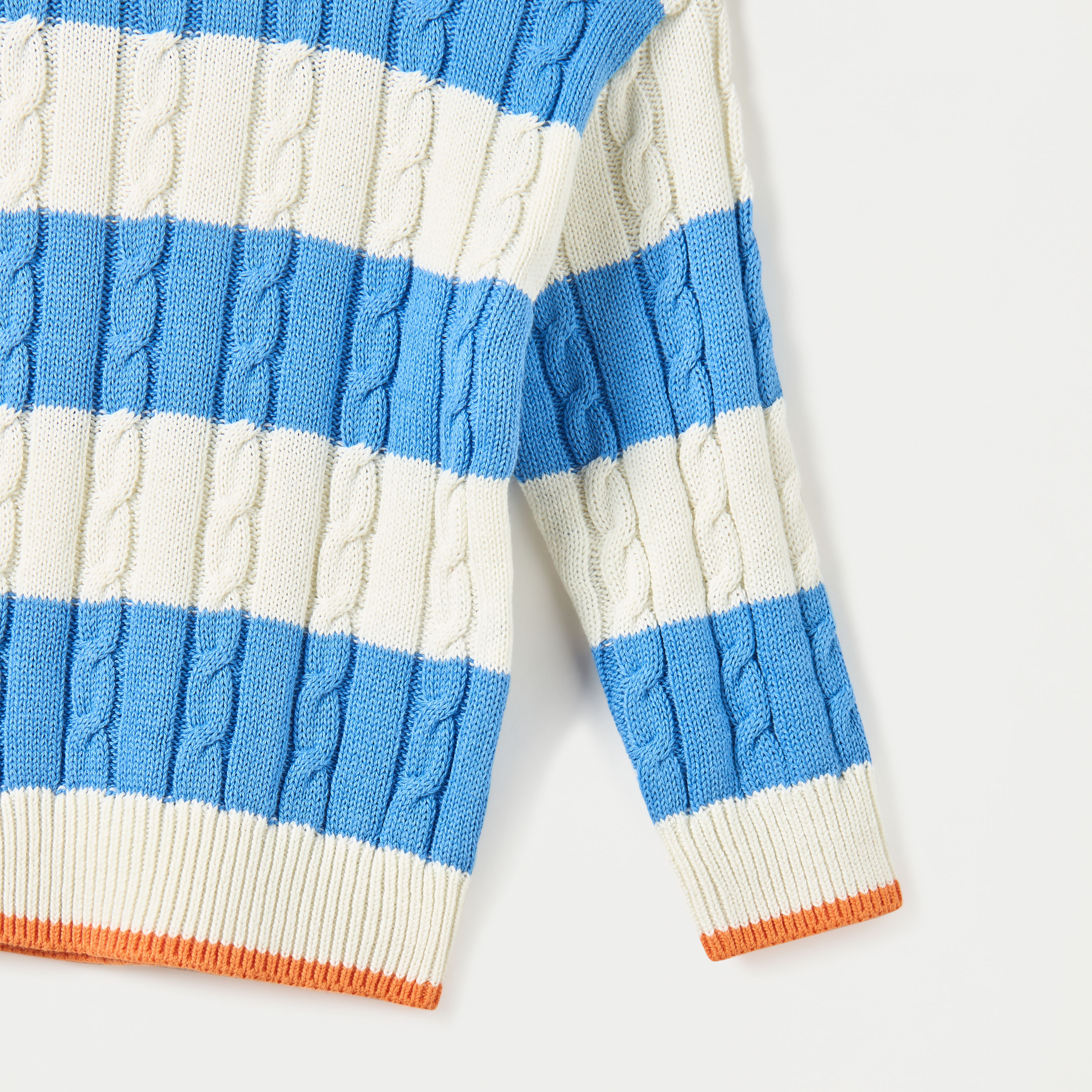 كنزة مخّططة بأكمام طويلة من جونيورز-baby-boys-clothing-winterwear-jumpersandcardigans-image-4