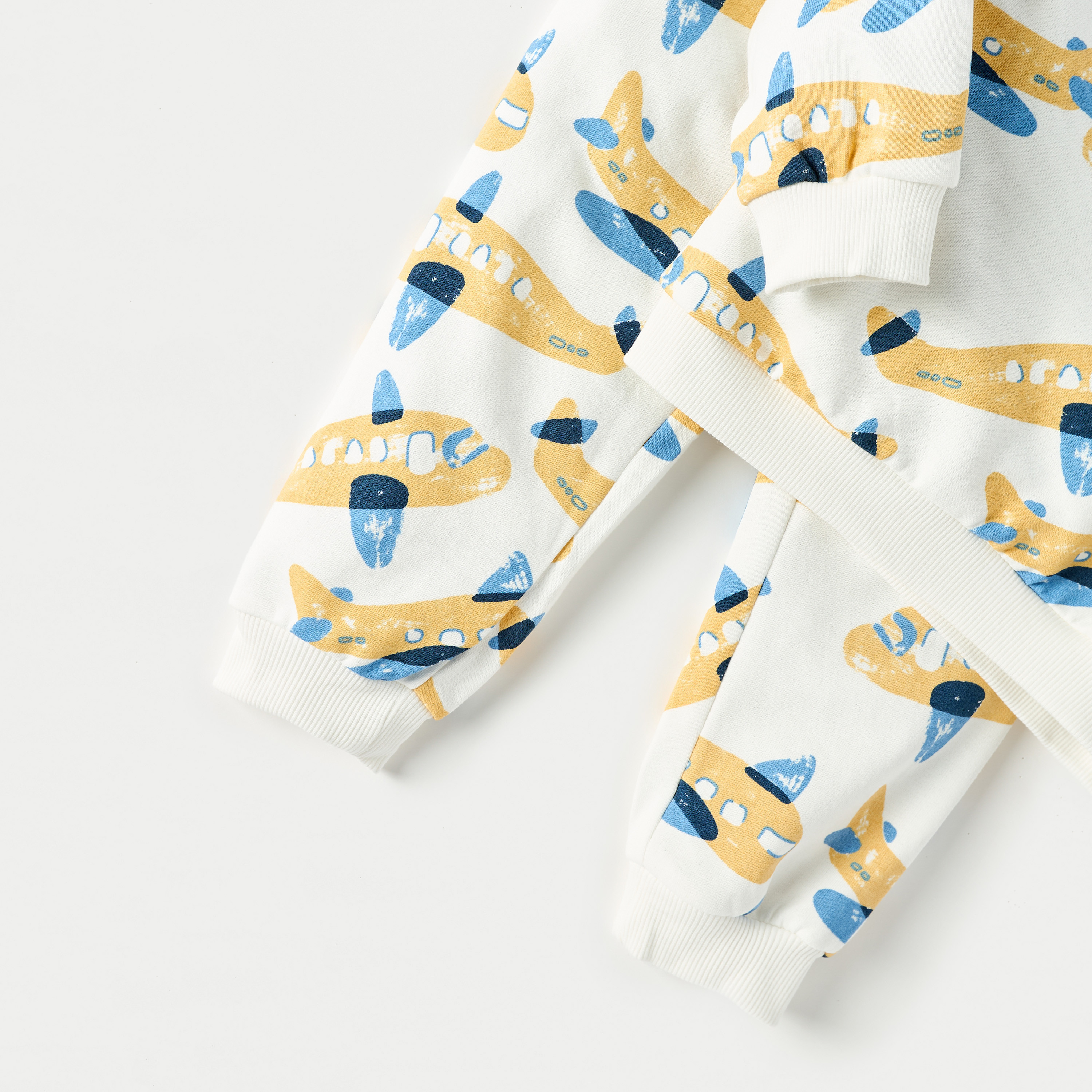 طقم سويت شيرت بطبعات وبنطلون رياضي من جونيورز-boys-clothing-setsandcoords-image-5