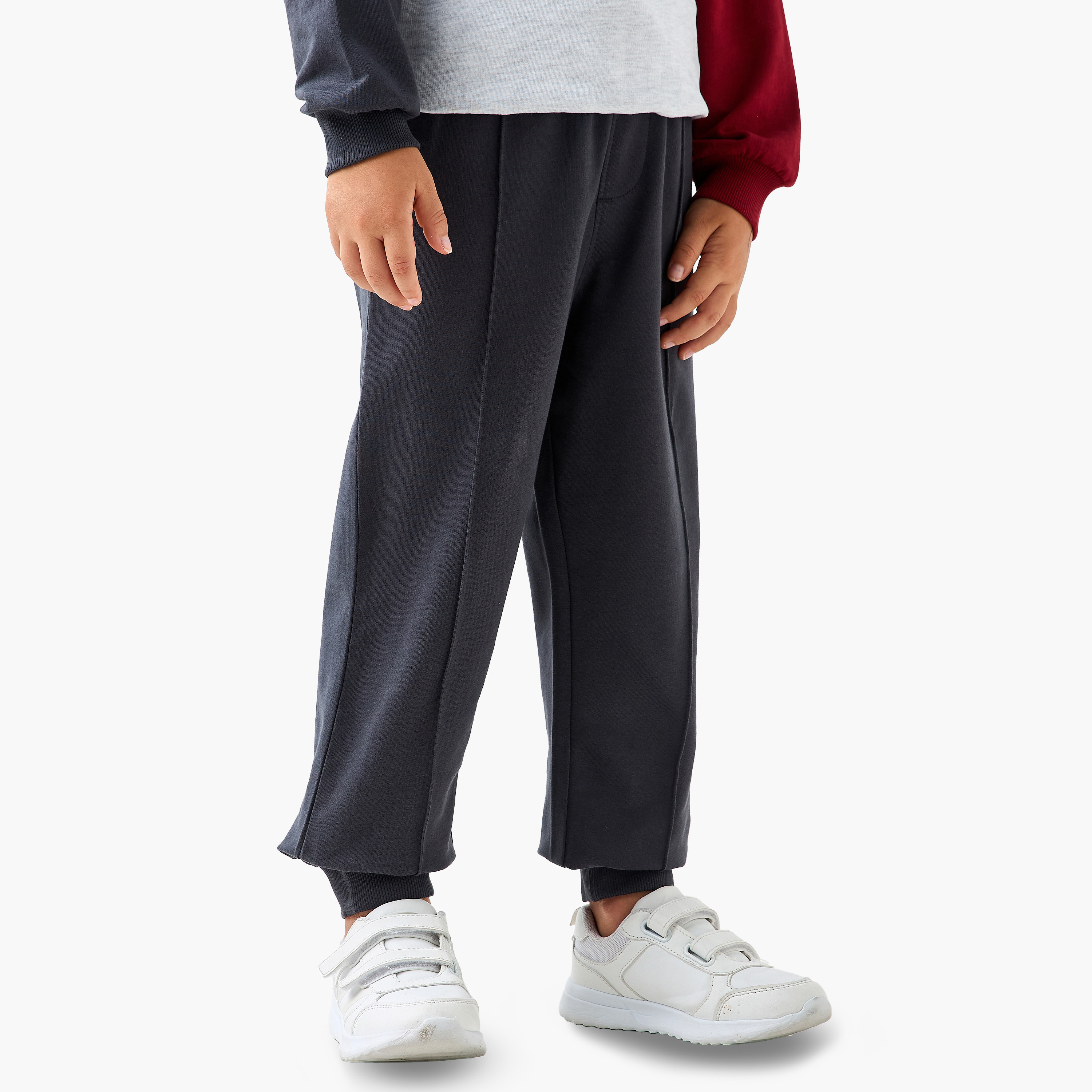 Juniors Typographic Print Long Sleeves Sweatshirt and Joggers Set-baby-boys-clothing-winterwear-setsandcoords-image-3