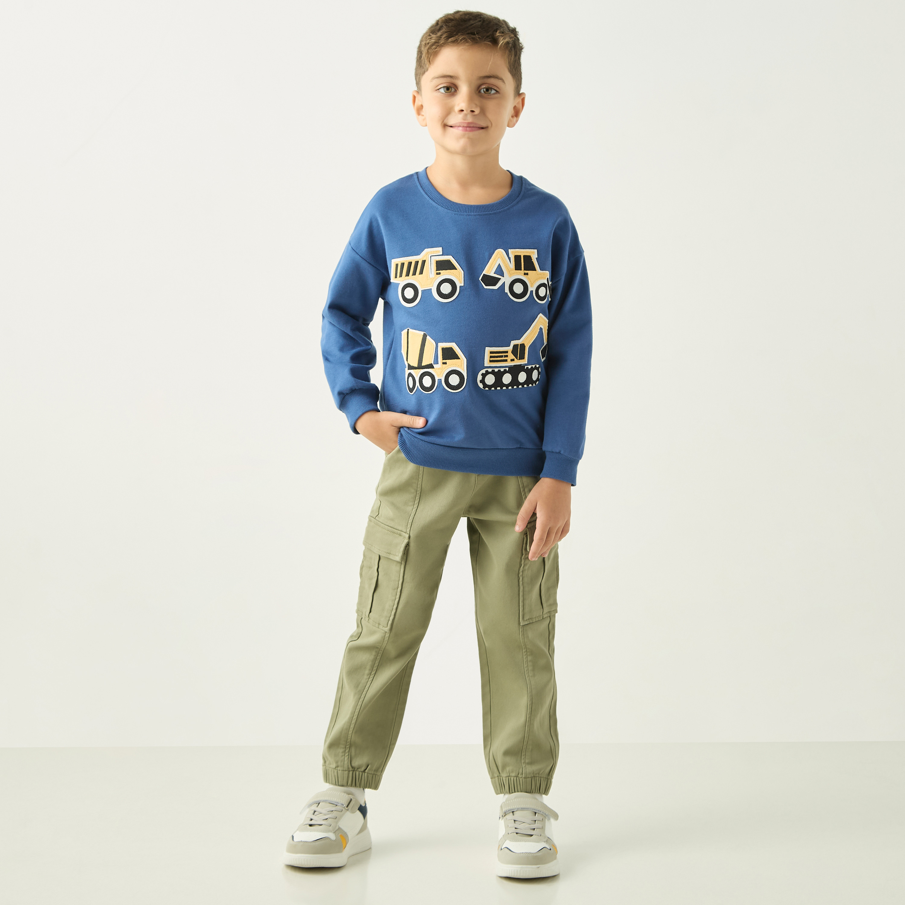 Juniors Boys Denim Joggers