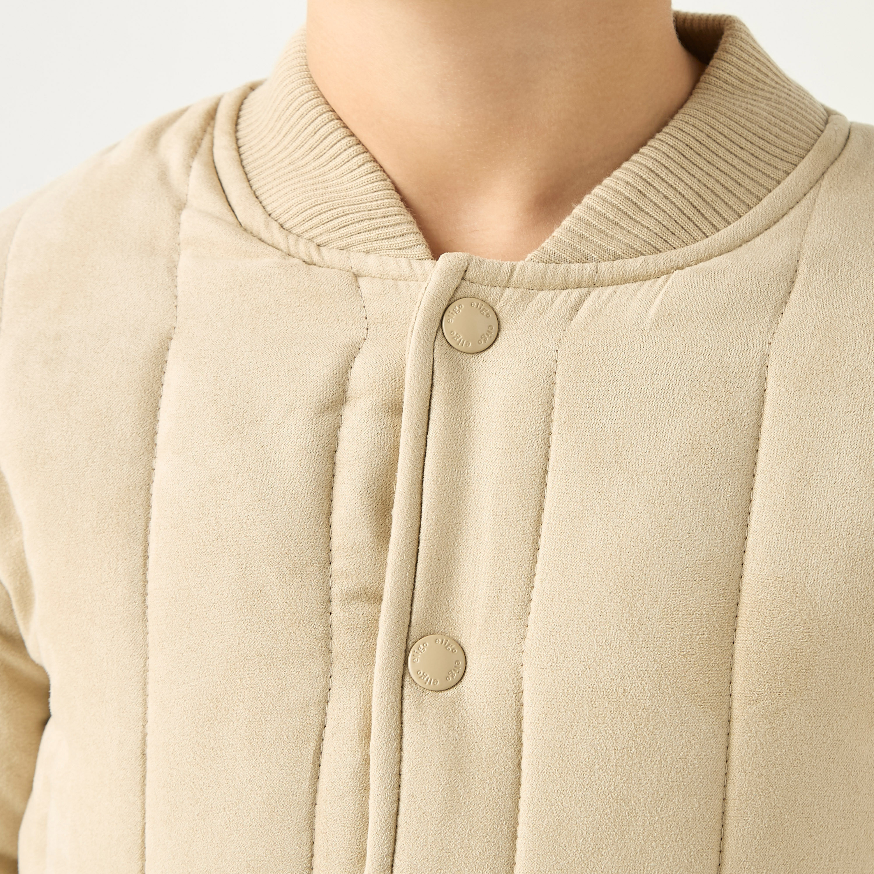 جاكيت مبطّن بأكمام طويلة وسحّاب إغلاق وجيوب من إليجو-boys-clothing-jacketsandcoats-image-4