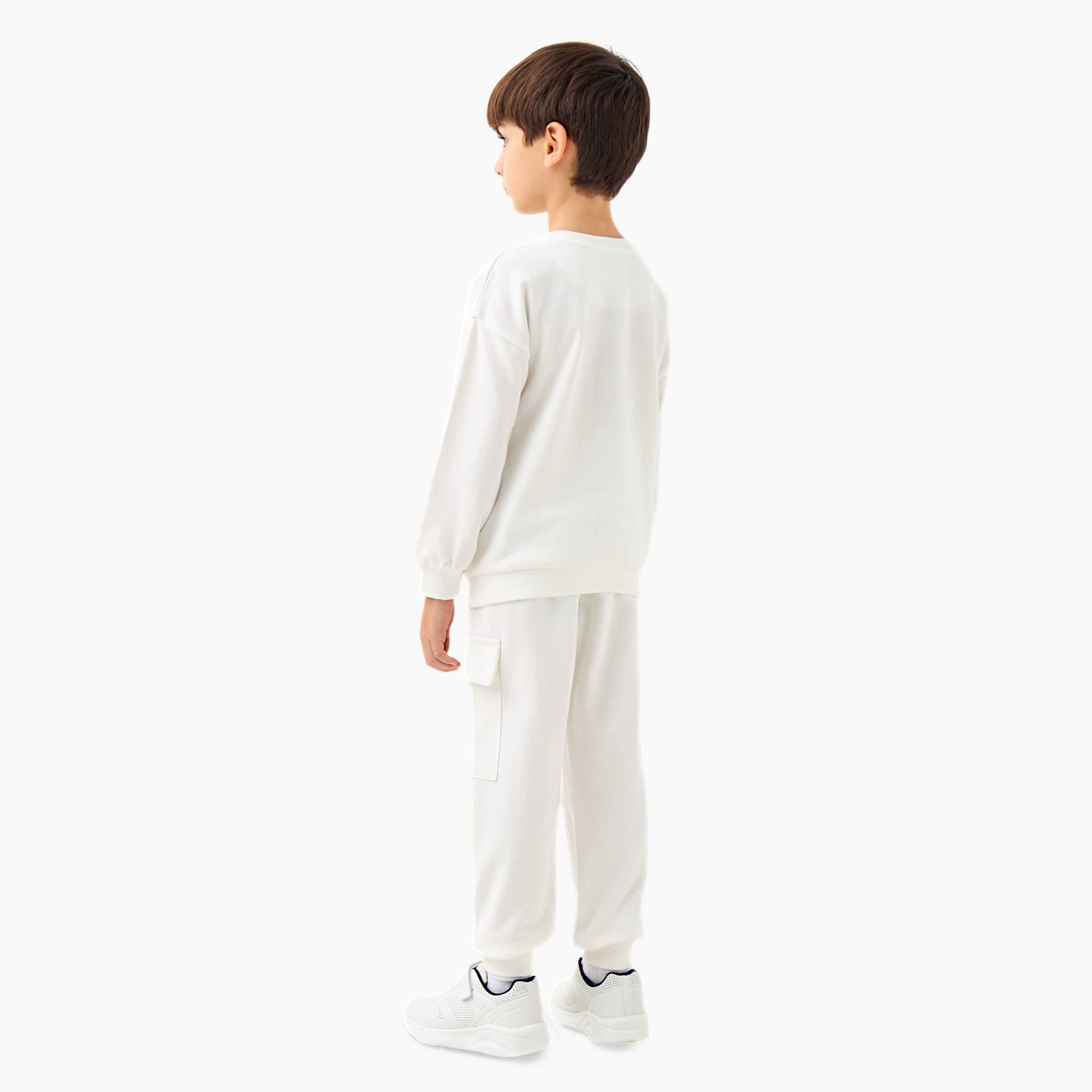 Lee Cooper Graphic Print Long Sleeves T-shirt and Joggers Set-baby-boys-clothing-winterwear-setsandcoords-image-3
