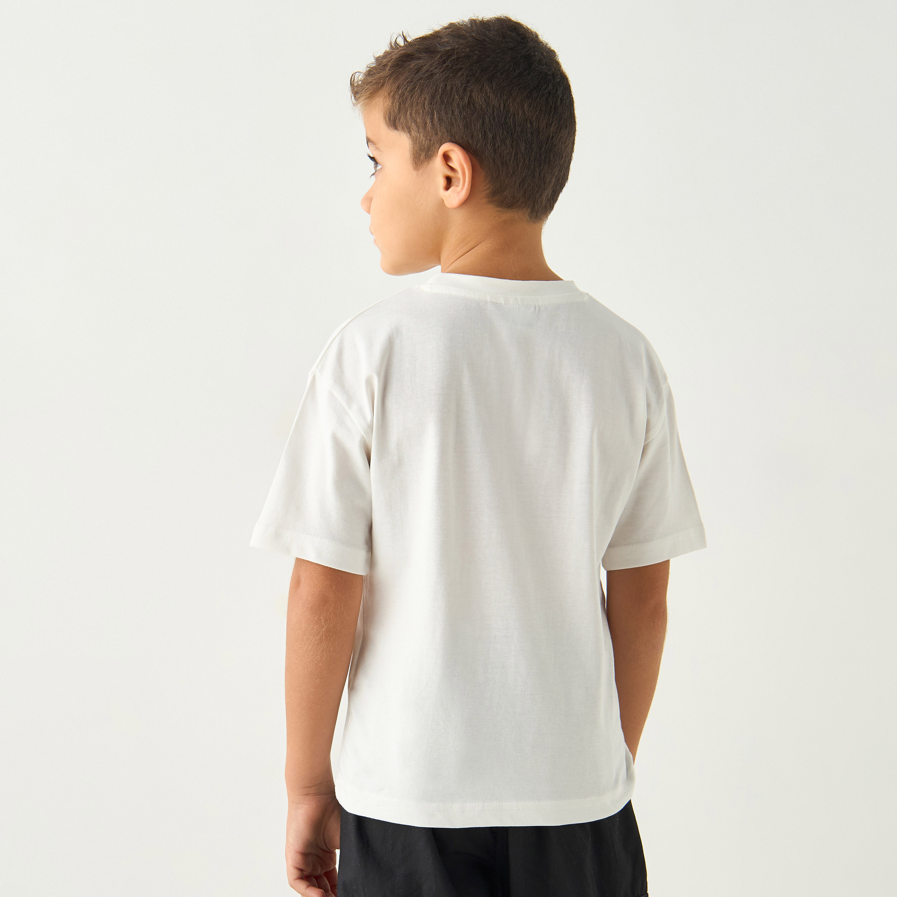 تيشيرت بأكمام قصيرة وطبعات ميكي والأصدقاء من ديزني-boys-clothing-tshirtsandpolos-image-3