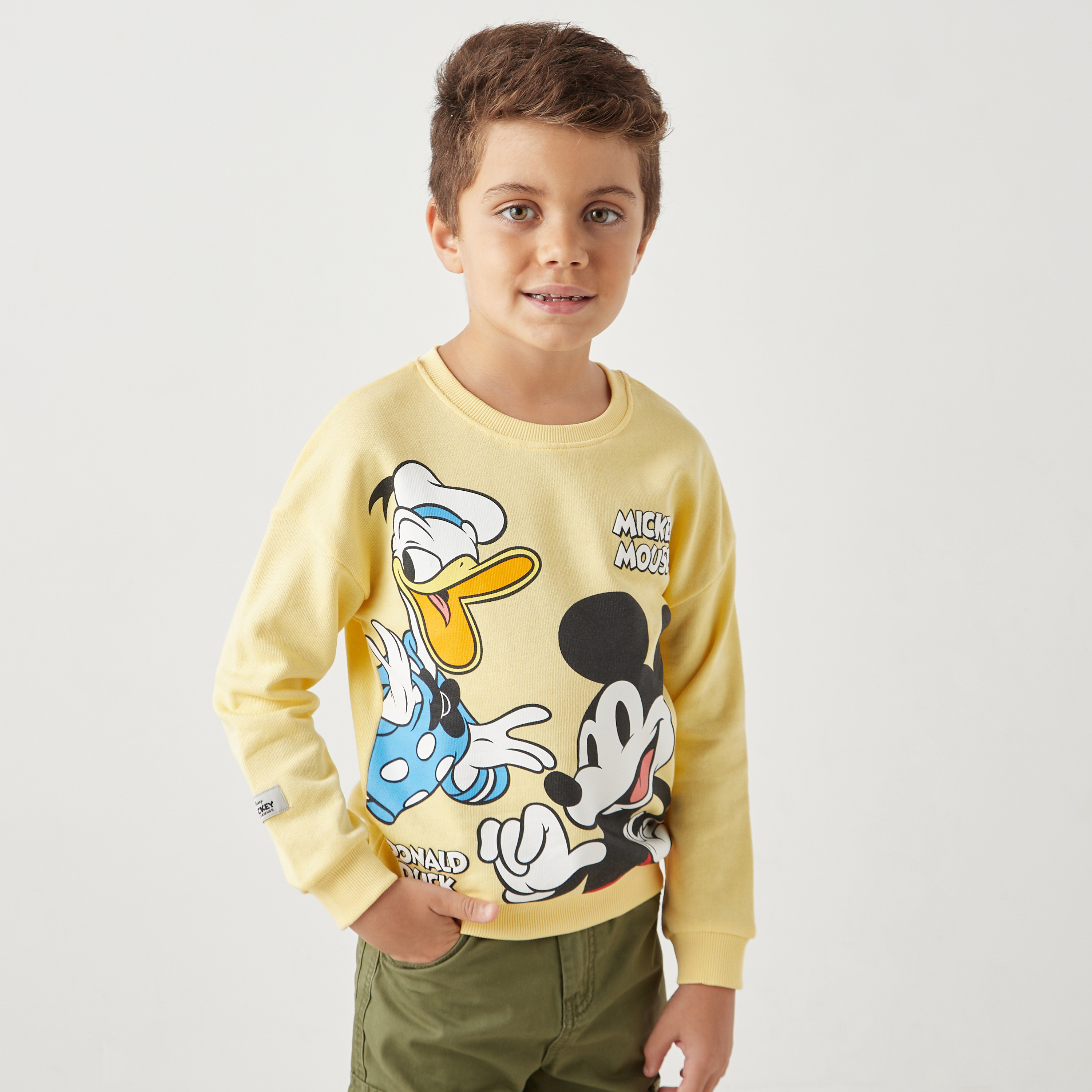 Boys disney sweatshirt sale