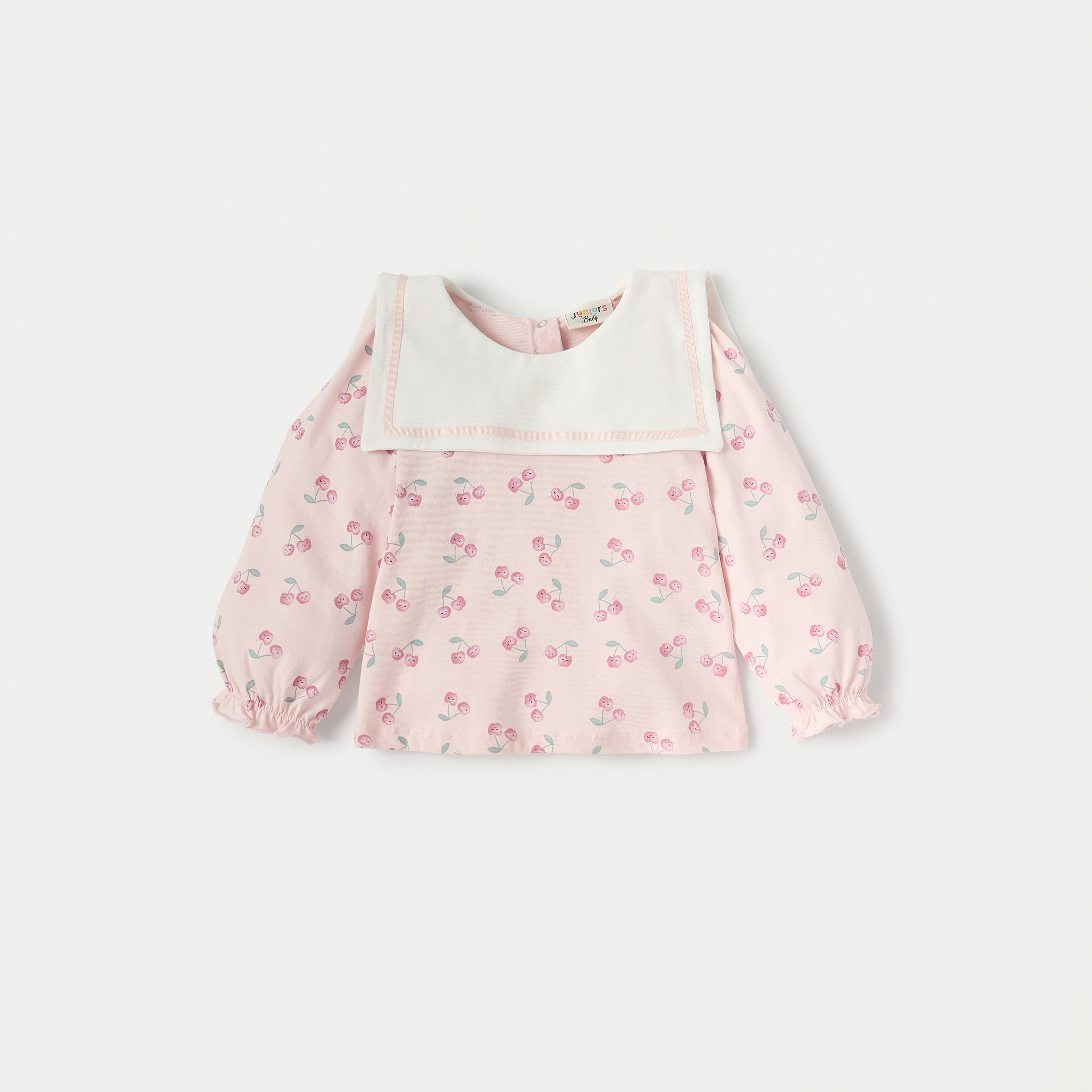 Juniors Assorted Long Sleeves Top - Set of 2-girls-clothing-rompers-image-2