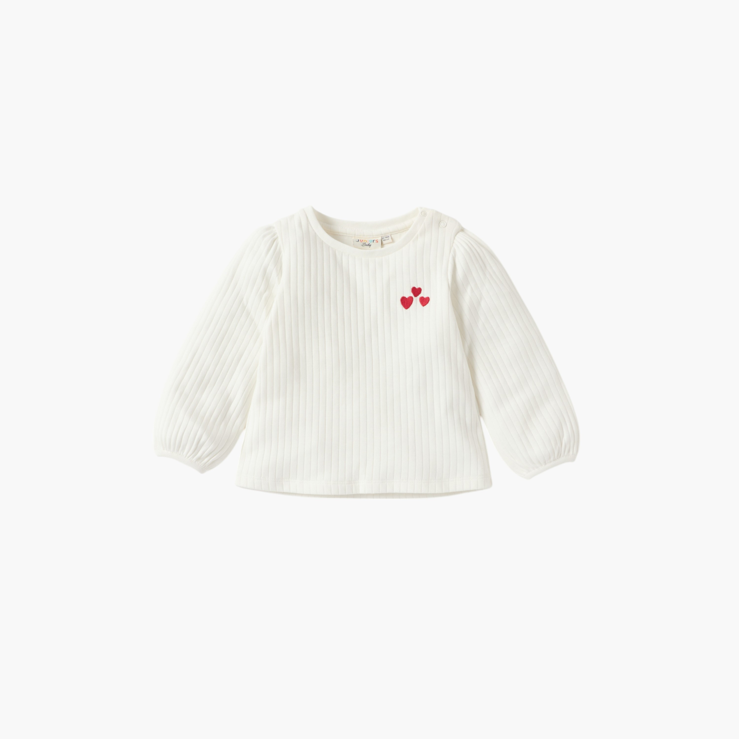 بلوزة بأكمام طويلة وطبعات من جونيورز - طقم من 3 قطع-baby-girls-clothing-tshirts-image-2