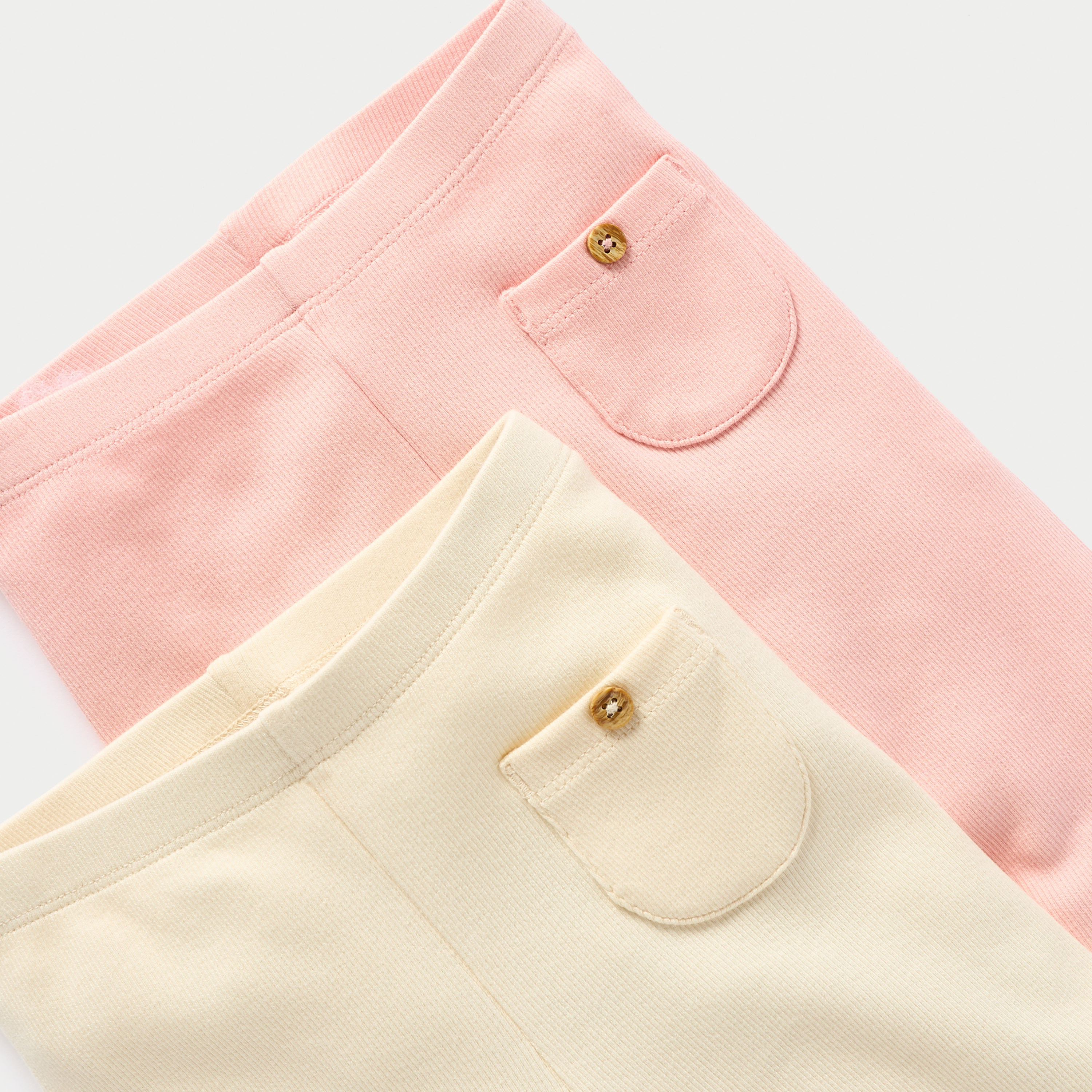 Juniors Ribbed Leggings with Pocket - Set of 2-baby-girls-clothing-bottoms-leggings-image-4
